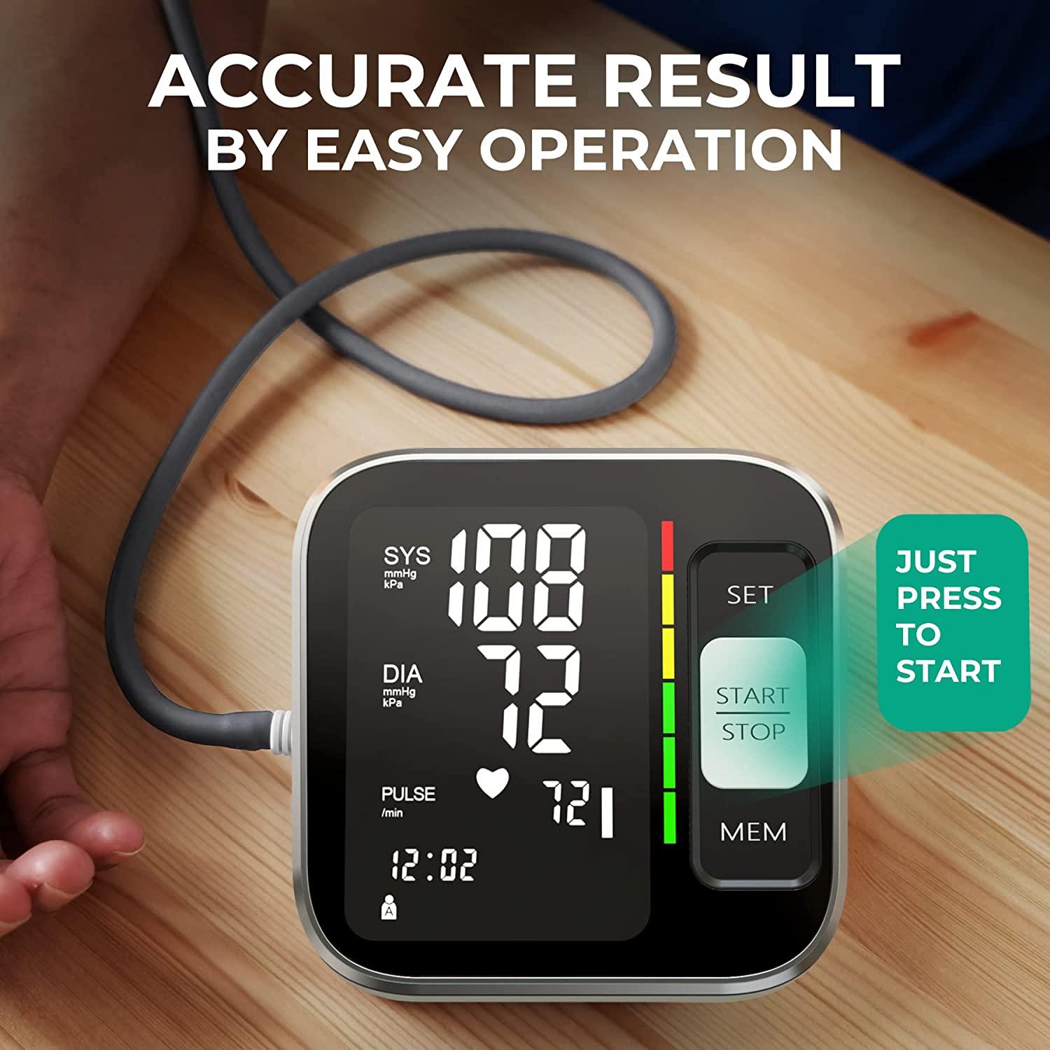 upper arm blood pressure monitor usb