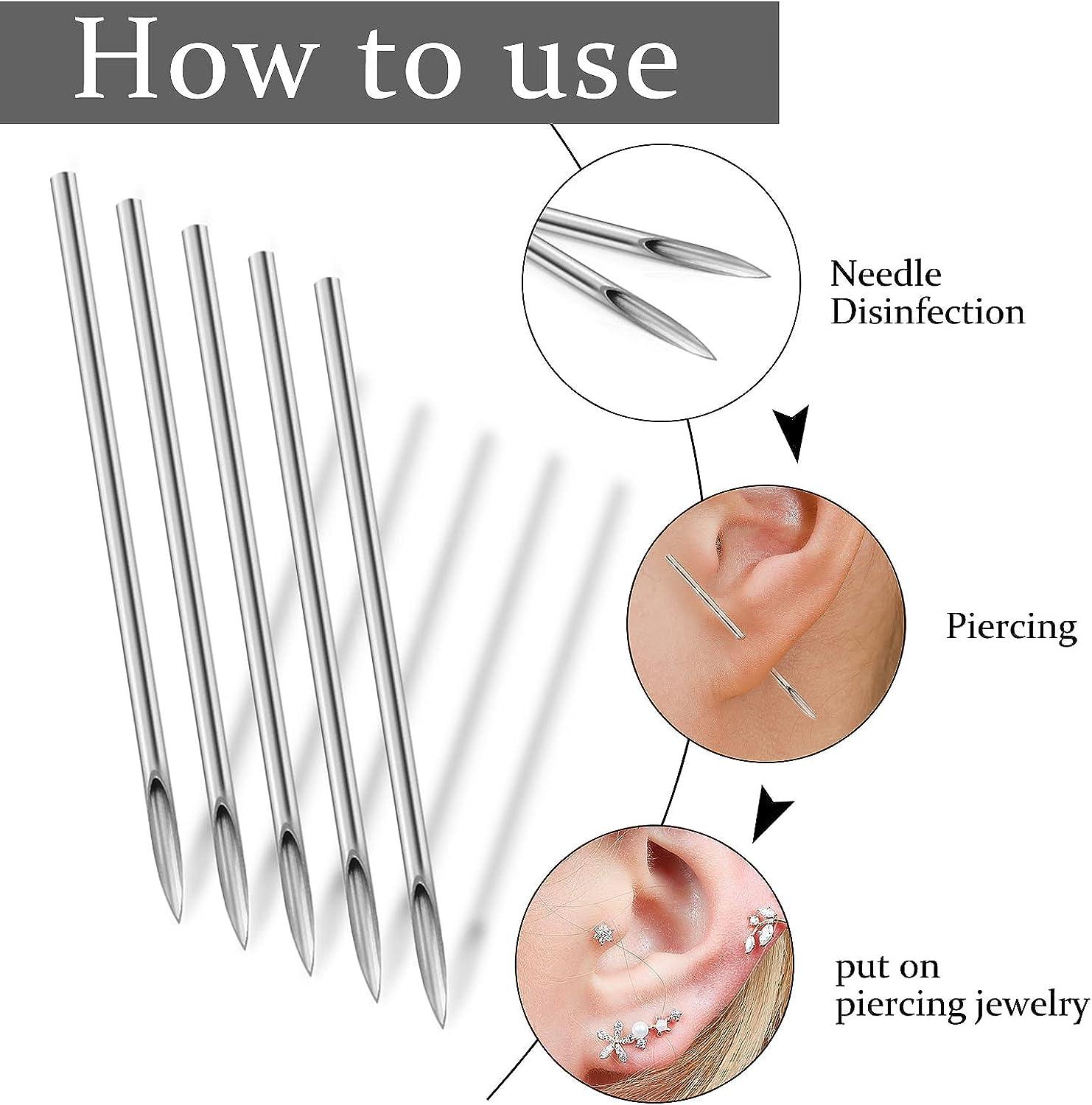 15 Gauge Piercing Needle Piercing Needle Size For Nose