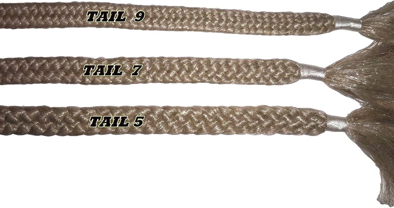 Bull Rope 9 9 Right Hand Lace Full Leather Length with Knot 14