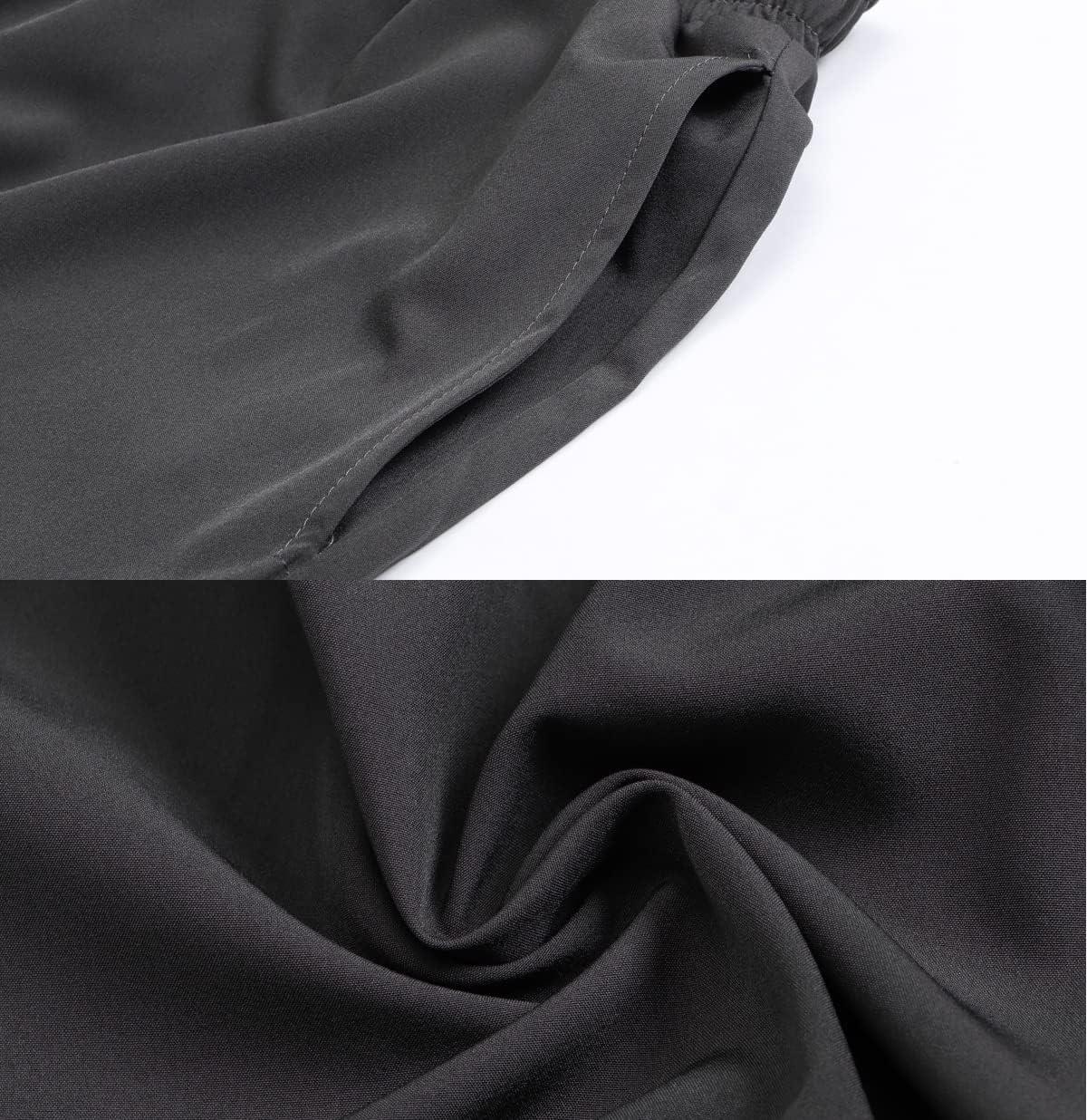 TopTie Pantaloni Da Corsa 2 In 1 Uomo: Pantaloncini Con Leggings Integrati, Tasca Profonda, Per Basket E Fitness - 3
