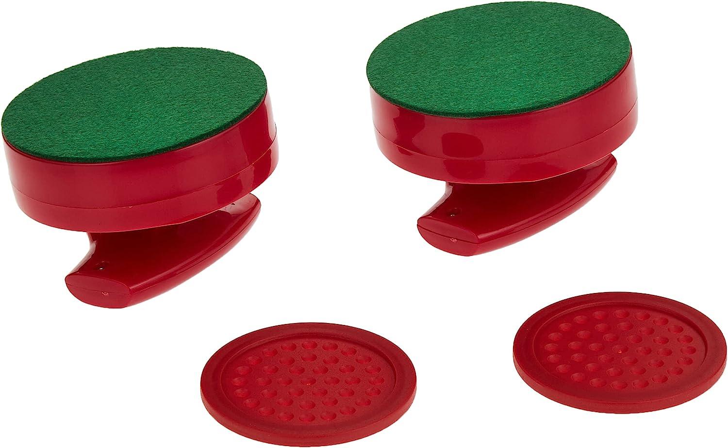 Hathaway ProSeries Air Hockey Striker and Puck Set, Red