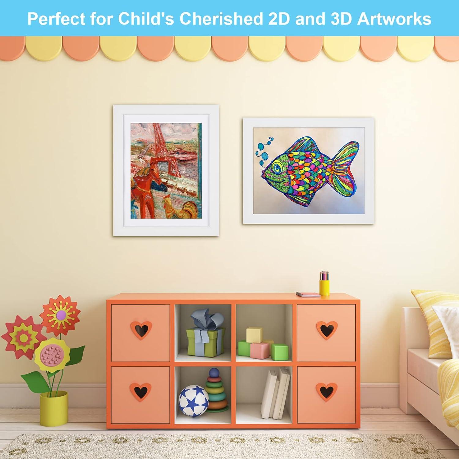 Kids' Art Portfolio And Display