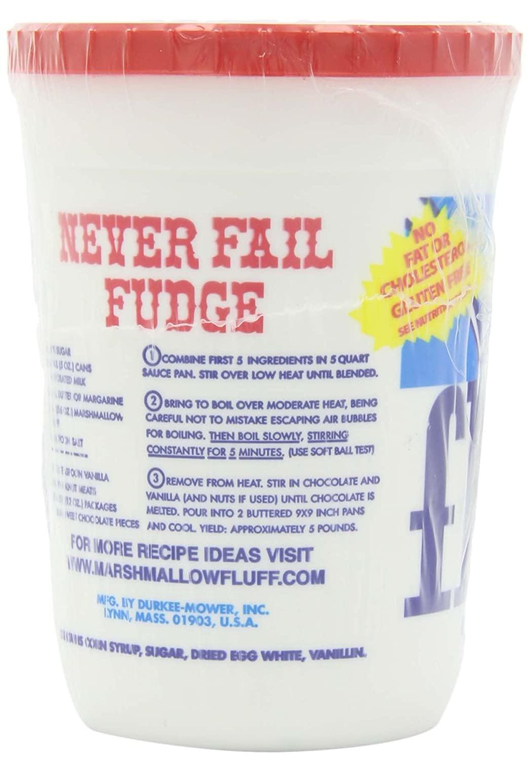 Marshmallow Fluff Original Marshmallow Fluff, 16-Ounce (Pack ...