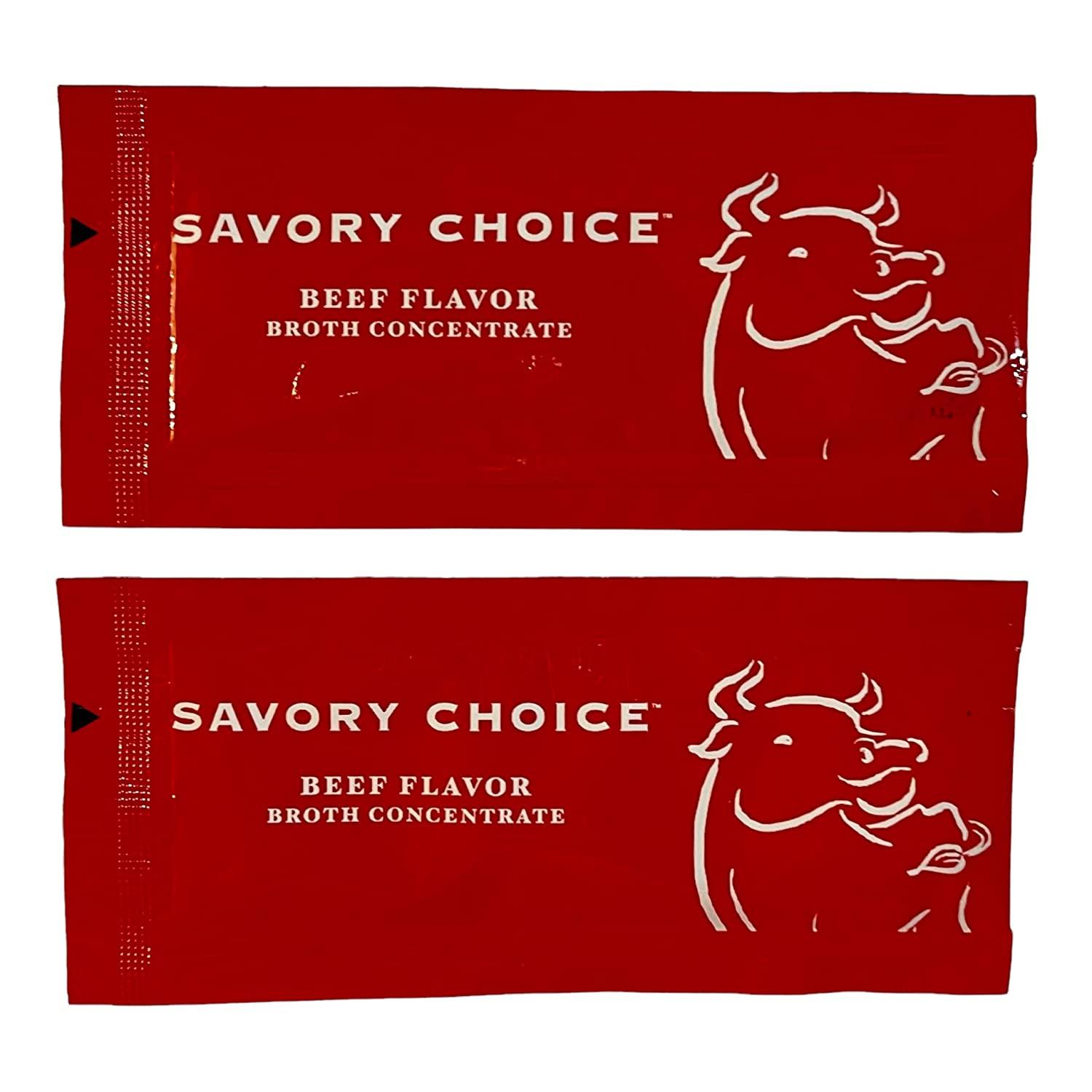 Savory Choice Broths Reduced Sodium Broth Variety Pack 10 each Beef