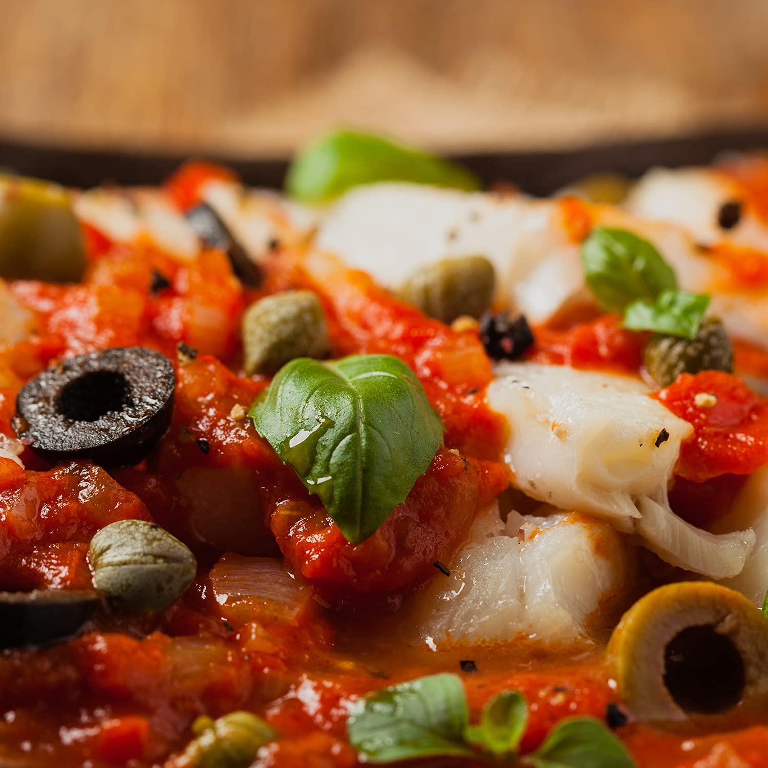 Sanniti Spanish Capers Capotes in Vinegar and Salt Brine 33.5 oz