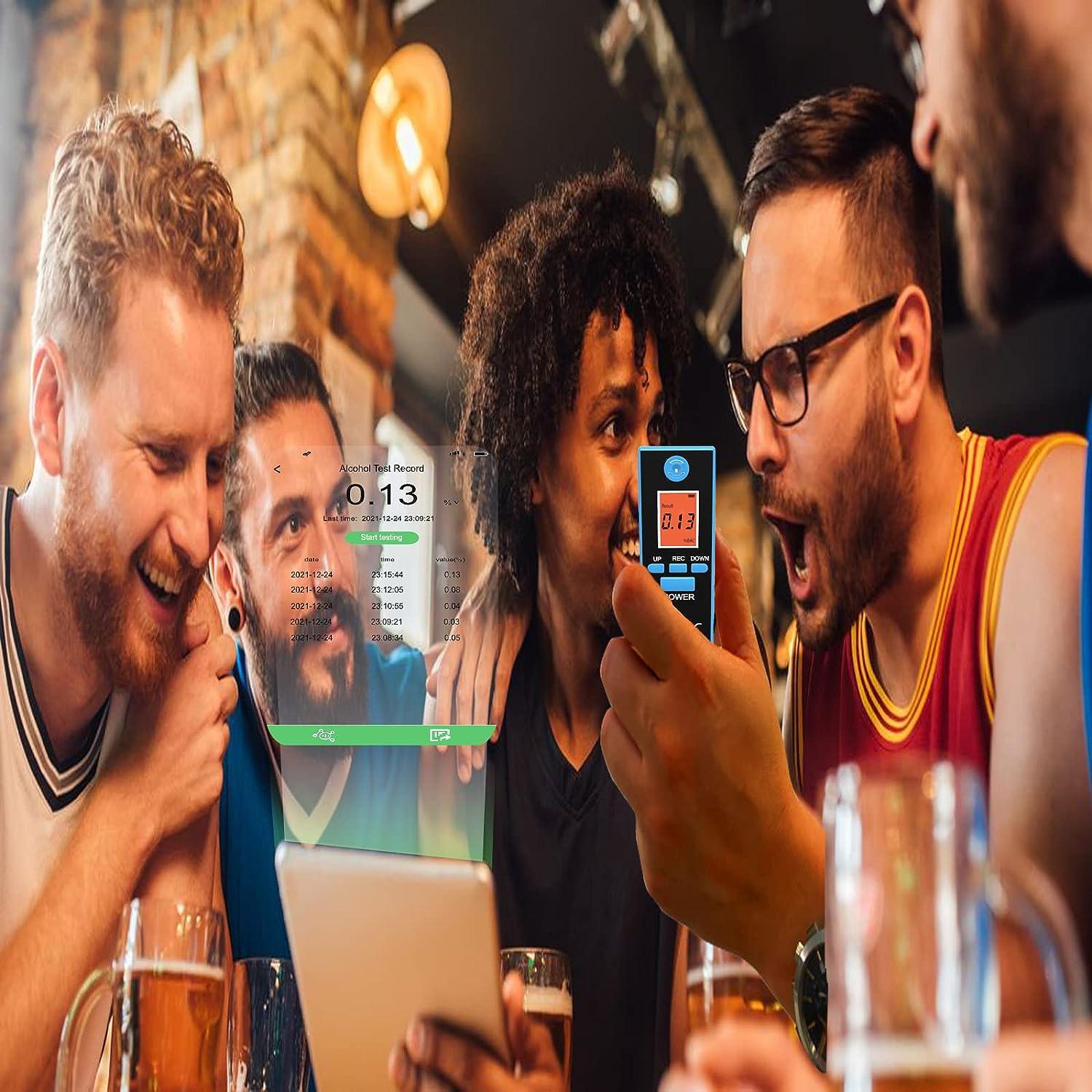 GREENWON Breathalyzer Smartphone App Accurate Alcohol Breathalyzer Tester