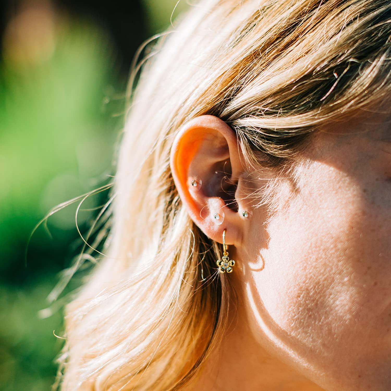 NAO Wellness Swarovski Ear Seeds Acupuncture Kit 20 Crystal Beads for