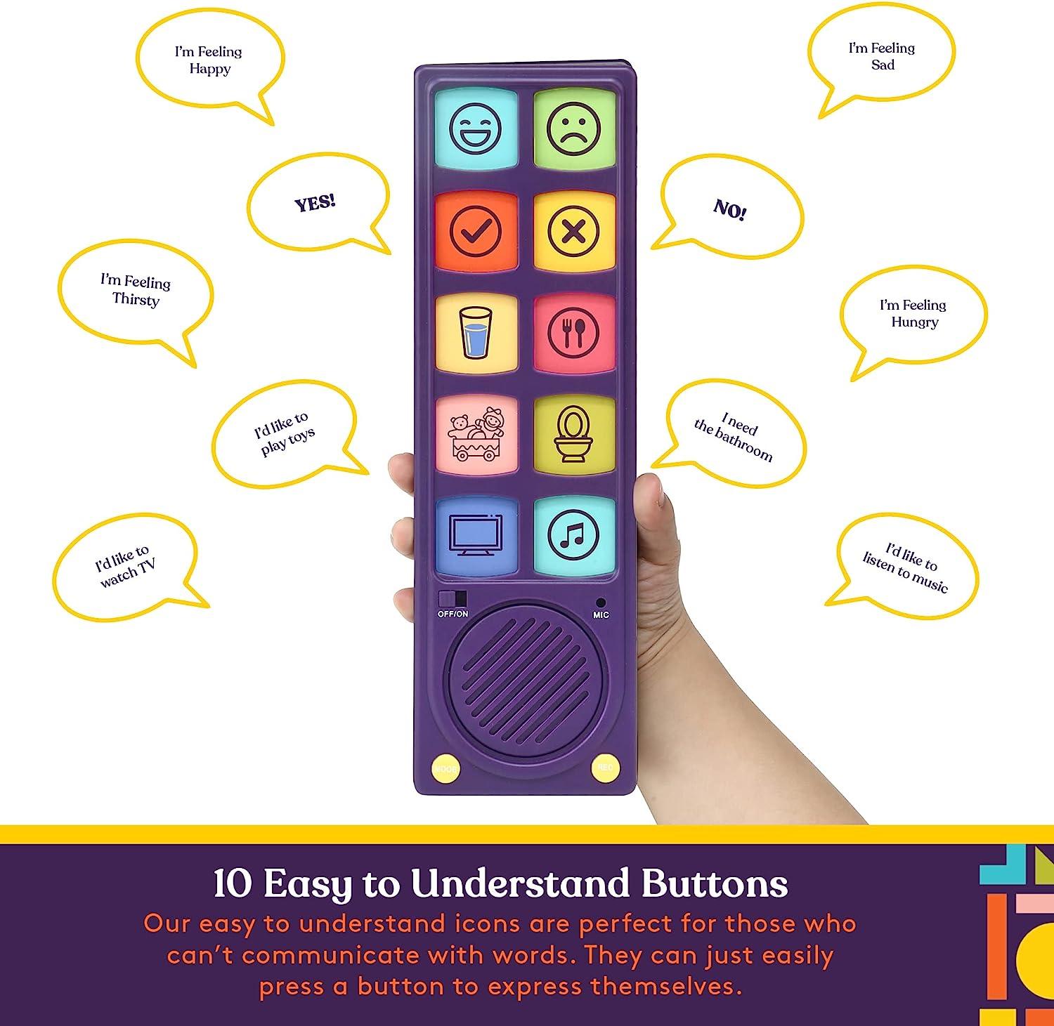 Special Supplies AAC Communication Device Speech Therapy,Talker Buddy