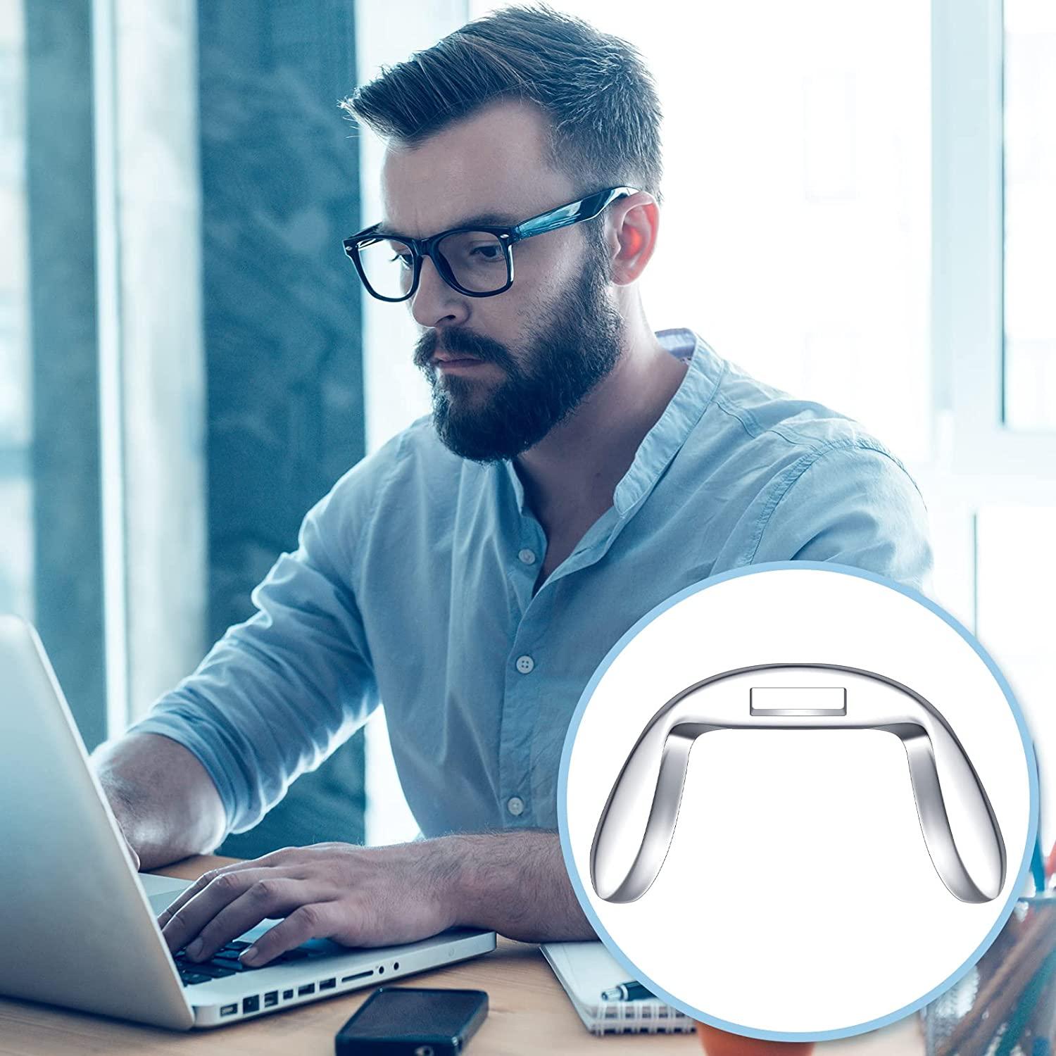 12pc U Shaped Eyeglasses Nose Pads Set AntiSlip Soft Nose Support