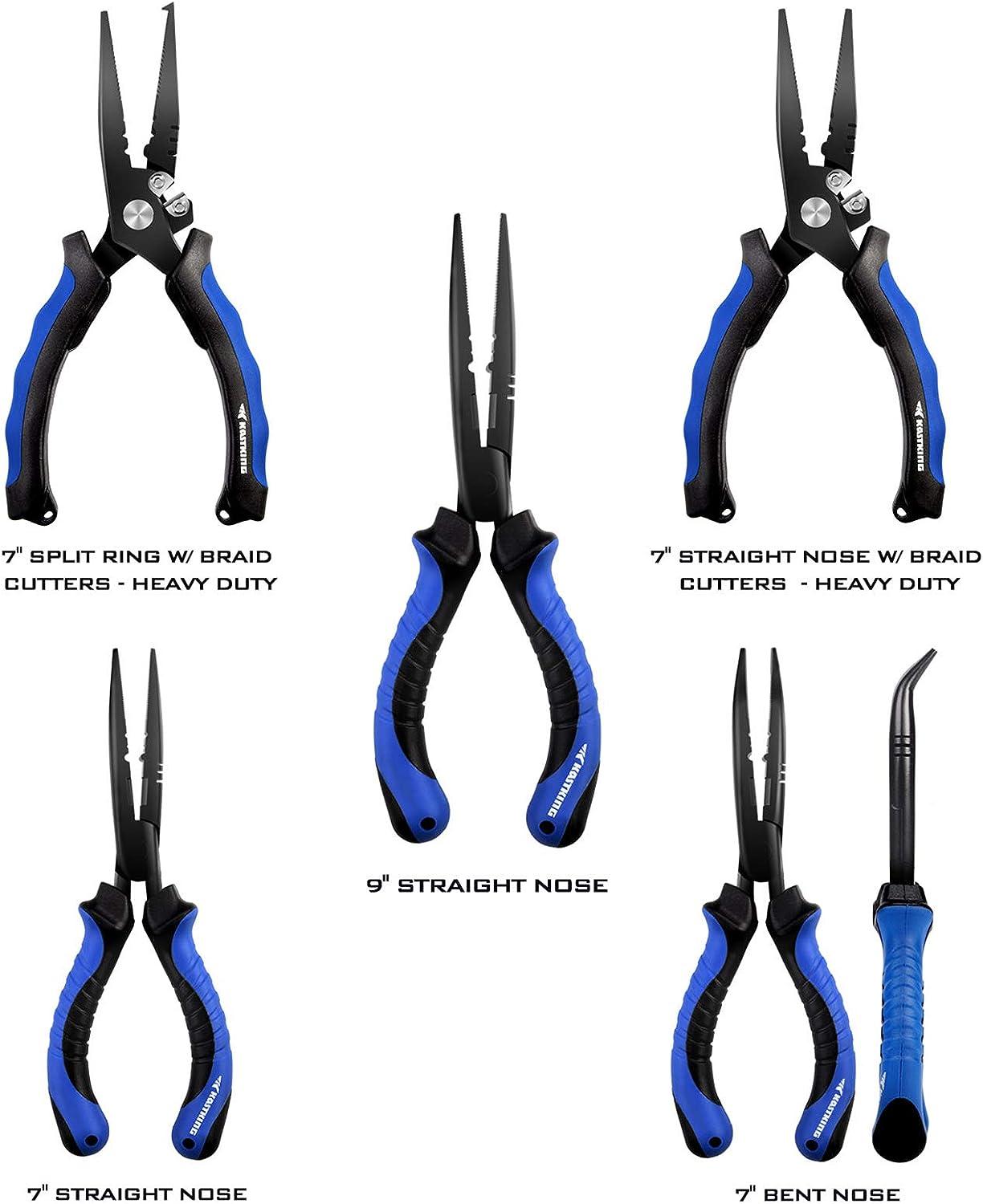 KastKing Intimidator Fishing Pliers, Corrosion Resistant Polymer Coated