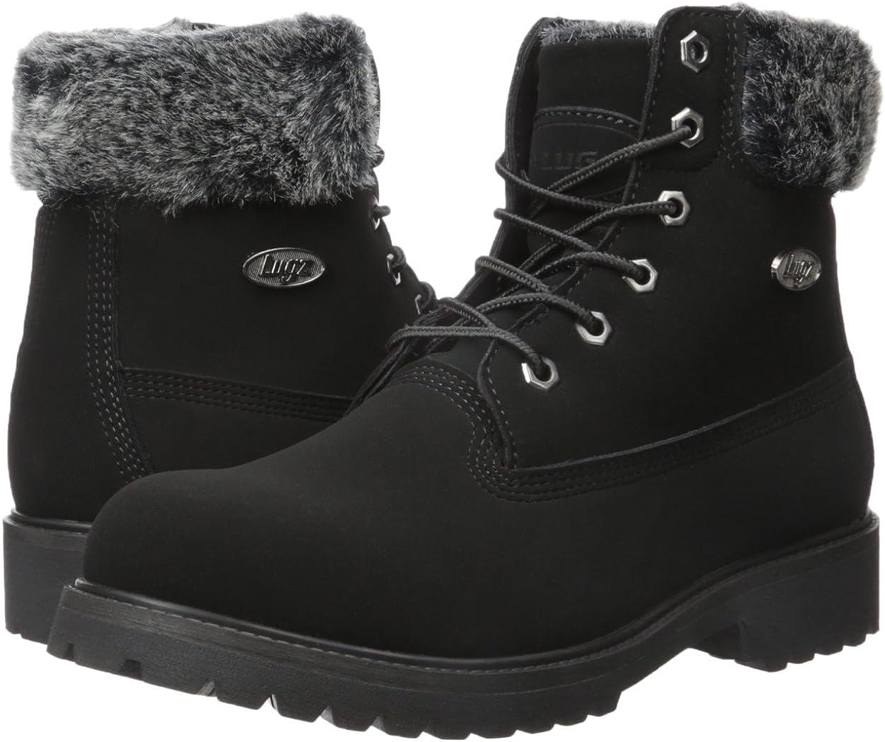 Lugz Women's Convoy Fur Fashion Boot 10 Black Stylish and - Main Image