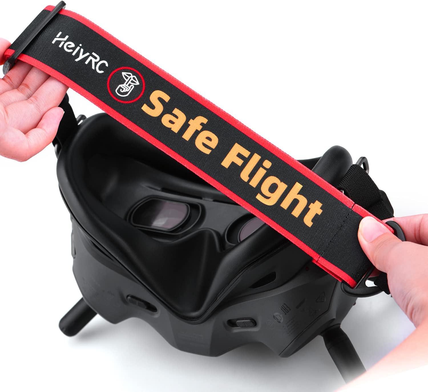 Adjustable Head Strap for DJI FPV & Fatshark Goggles HeiyRC Headband