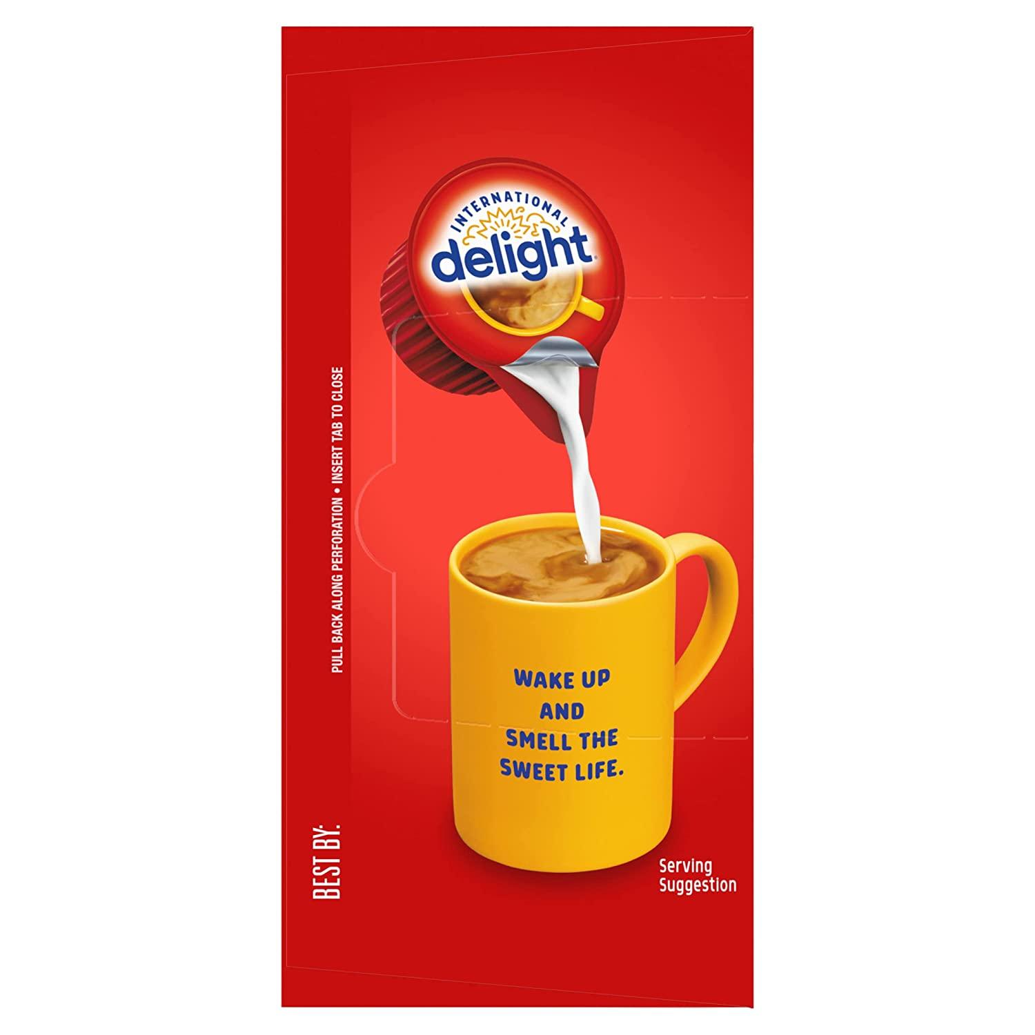 International Delight Coffee Creamer Singles, Sweet & Creamy, Shelf Stable Flavored Creamer, 24