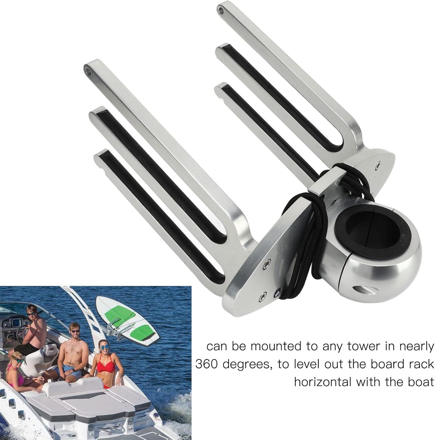 Wake Tower Adjustable Angle Wakeboard Rack Holder Polished