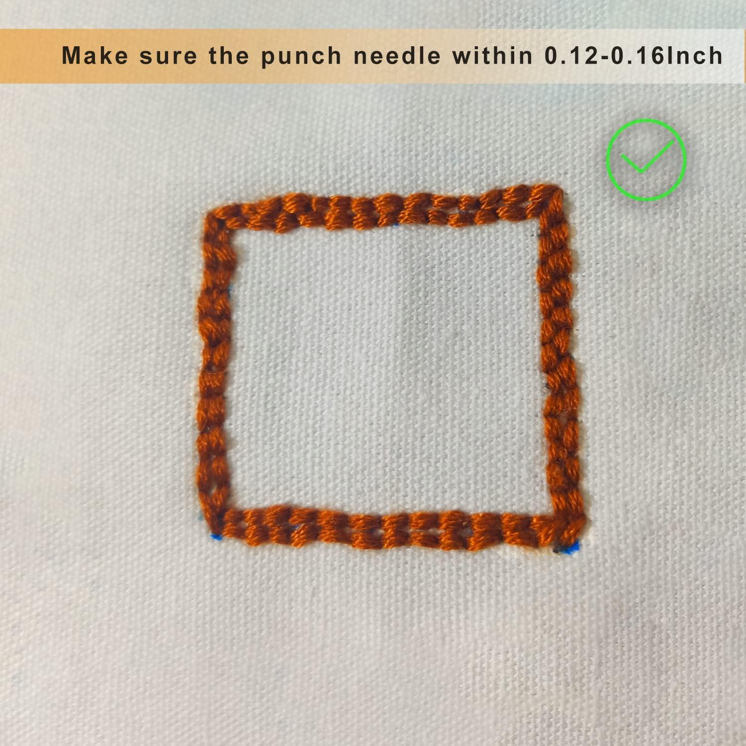 Fern beginner punch needle kit – Whole Punching