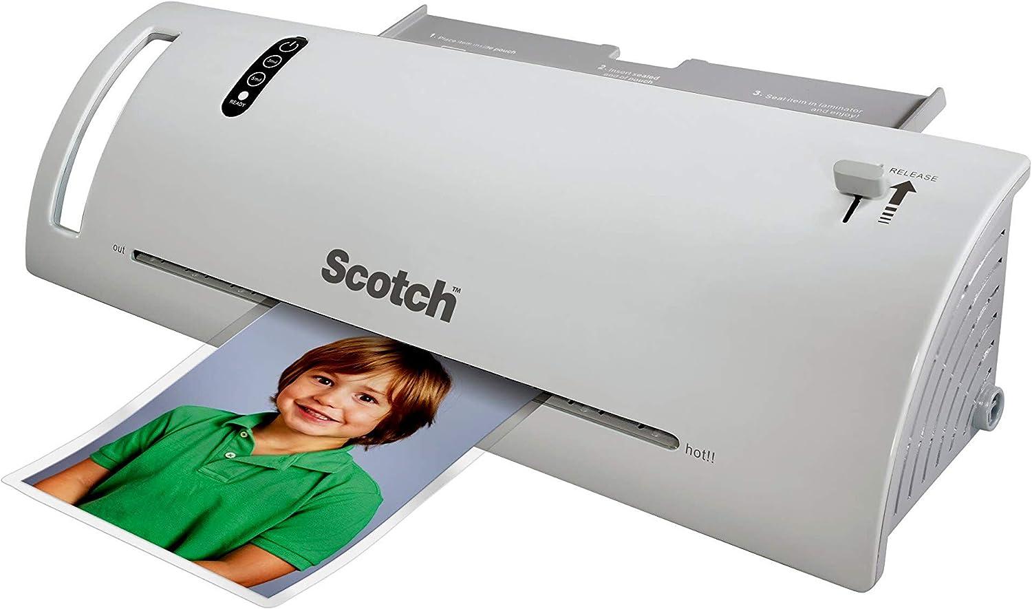 Scotch Thermal Laminating Pouches Premium Quality, 5 Mil Thick for Extra  Protection, 100 Pack Photo Size Laminating Sheets, Our Most Durable  Lamination Pouch, 5 x7 inches, Clear (TP5903-100) 100-Pouches 5.2 in x 7.2  in