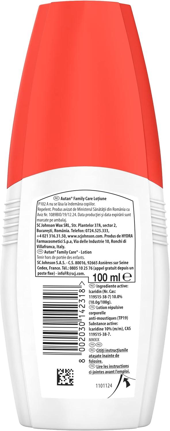 Autan Family Care Mosquito Repellent Lotion with Aloe Vera - 100 ml | Buy  Now with Express International Delivery | GoSupps.com