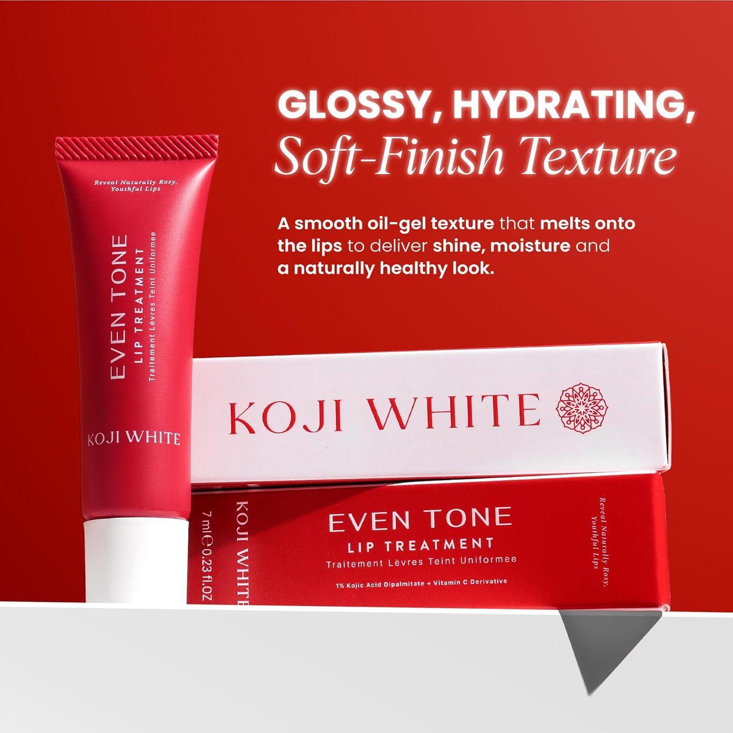 kojic acid and vitamin c lip balm Koji White Lip Discoloration Treatment for Dark Lips