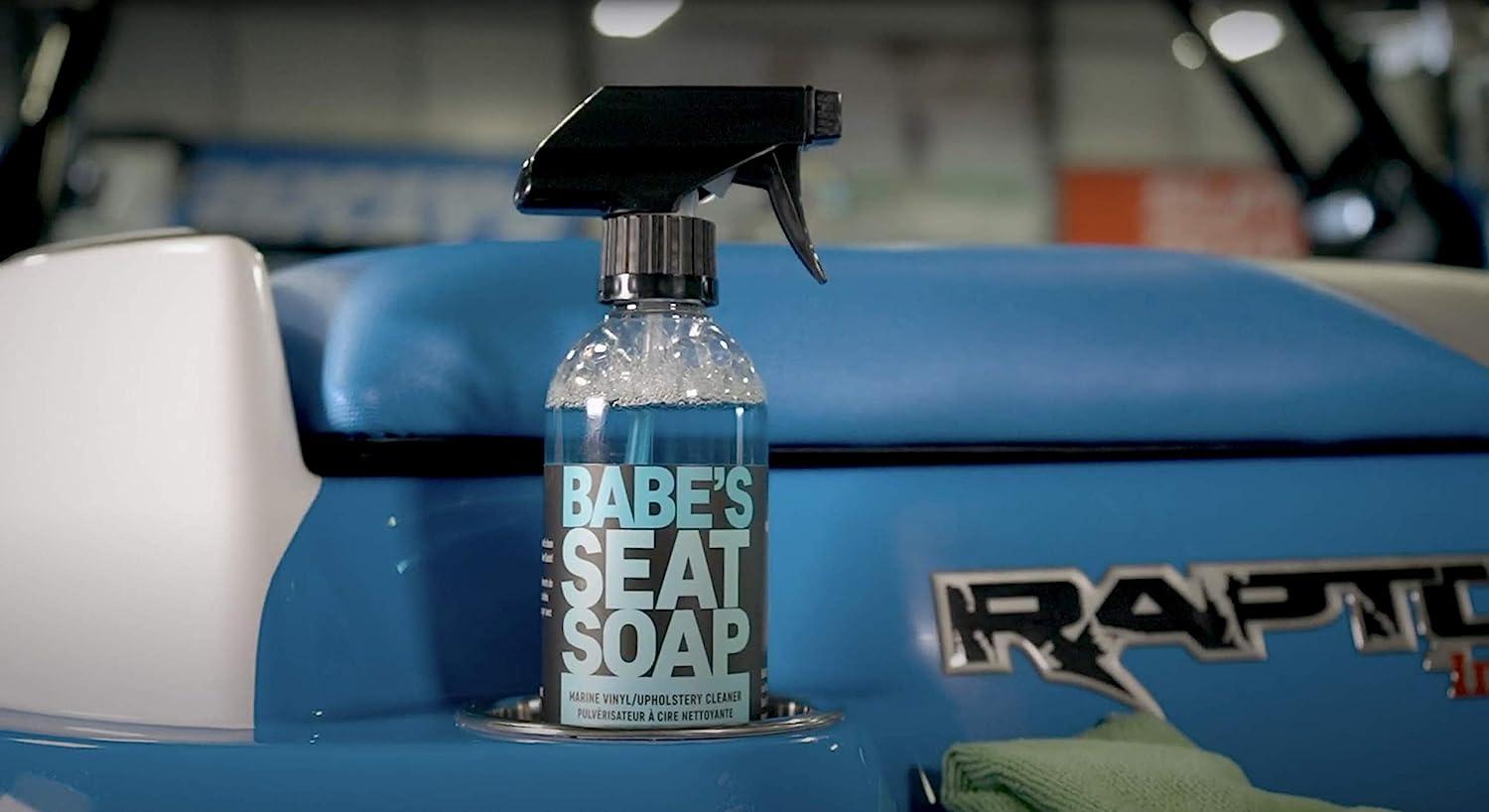 Babe's Boat Care Seat Soap Marine Upholstery and Vinyl Cleaner