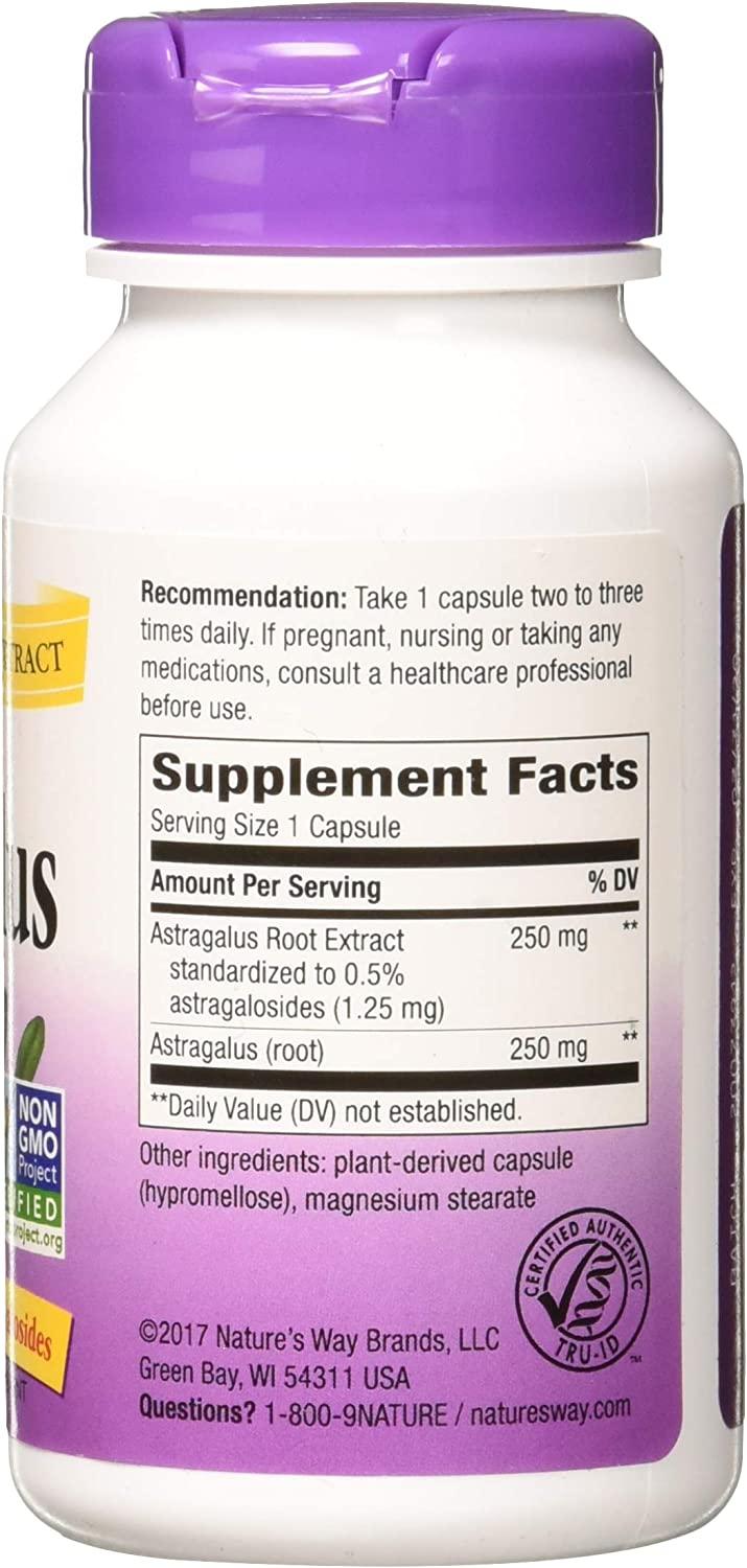Buy Nature's Way Astragalus Standardized 60 Vcaps Boost Immunity & Vitality