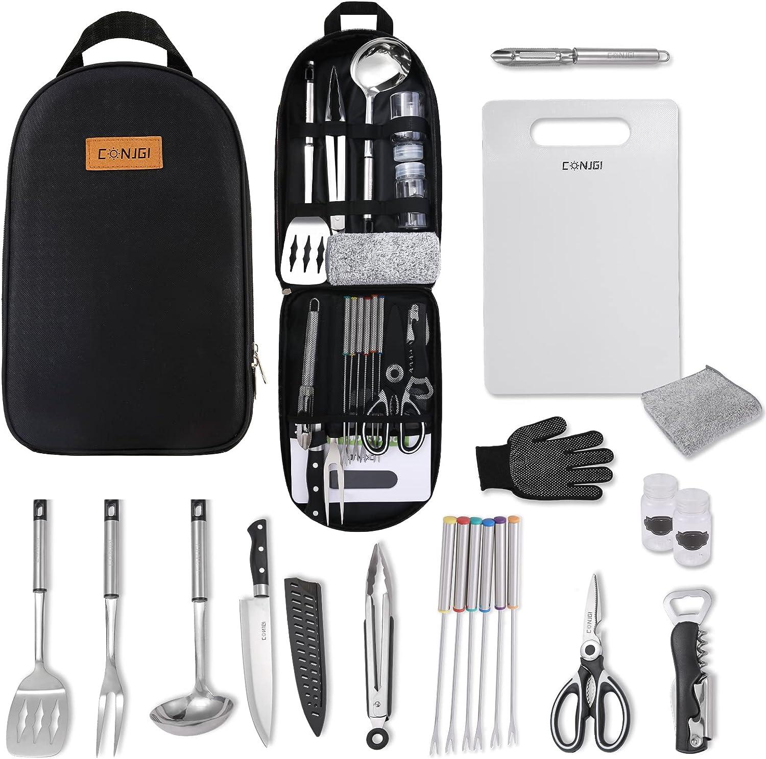 Camping utensil bag discount