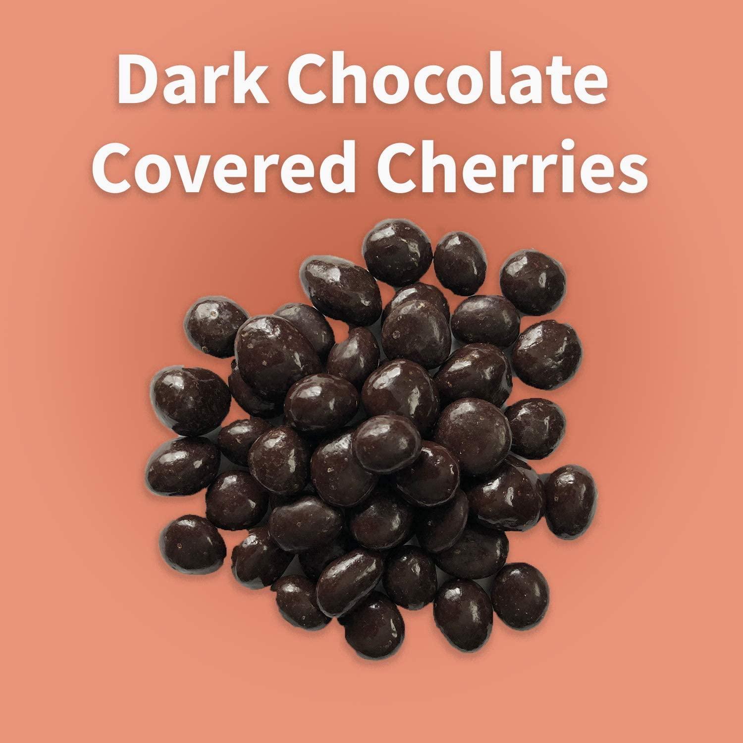 Dark Chocolate Covered Cherries Fruity Cherries covered in 64 Rich
