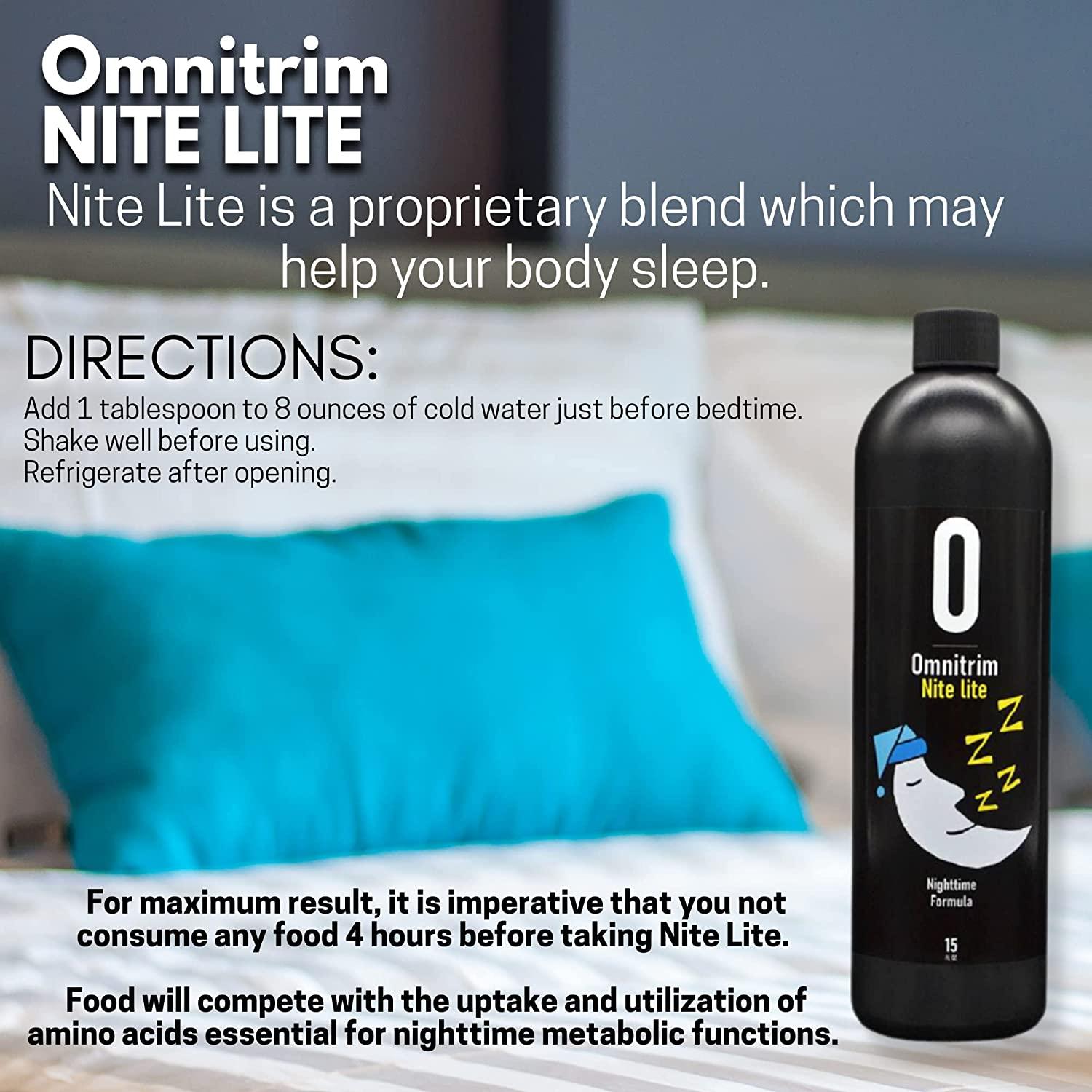 Omnitrition Nite Lite Sleep Aid Supplement for Restful Nights Buy
