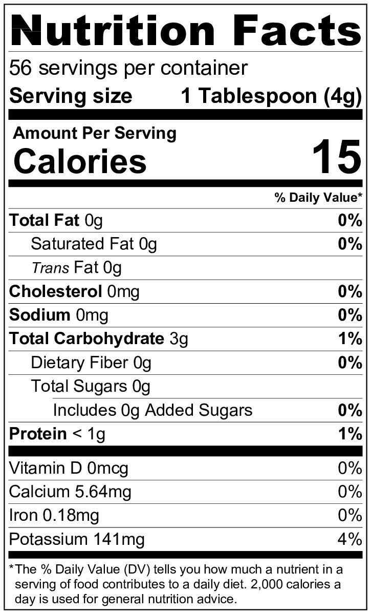 Pure Espresso Powder, (8 oz.) Hoosier Hill Farm