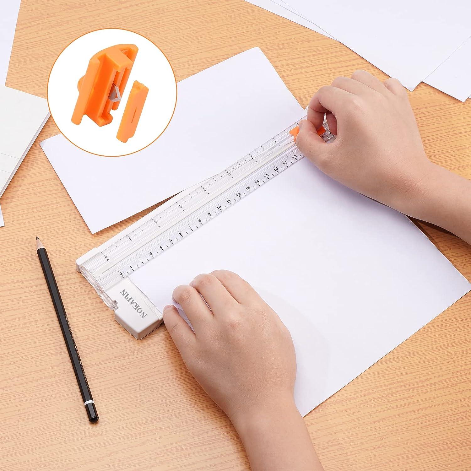 Small Paper Cutter for Cardstock, Portable Cutter Trimmer,A4 A5 Craft