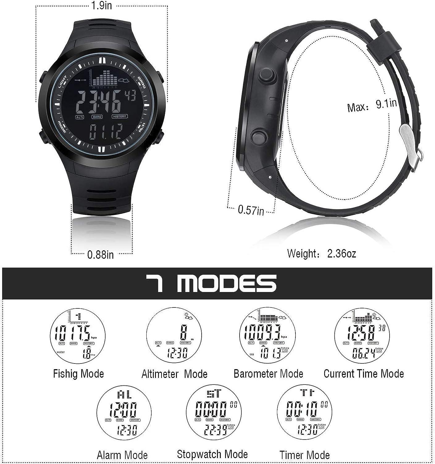 Fishing hot sale barometer watch