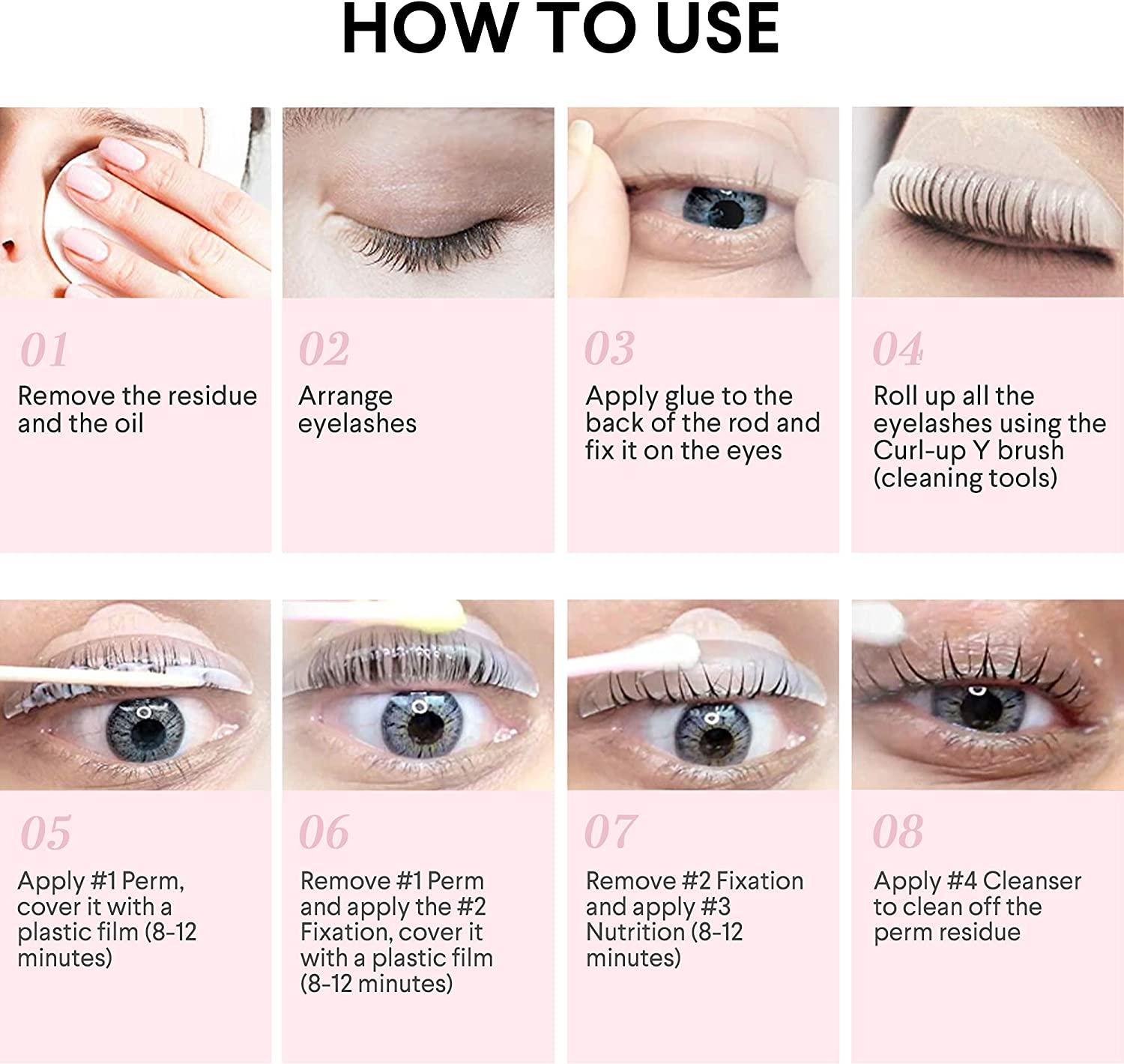 Silksence Lash Lift Kit, Eyelash Perm Kit,Professional SemiPermanent