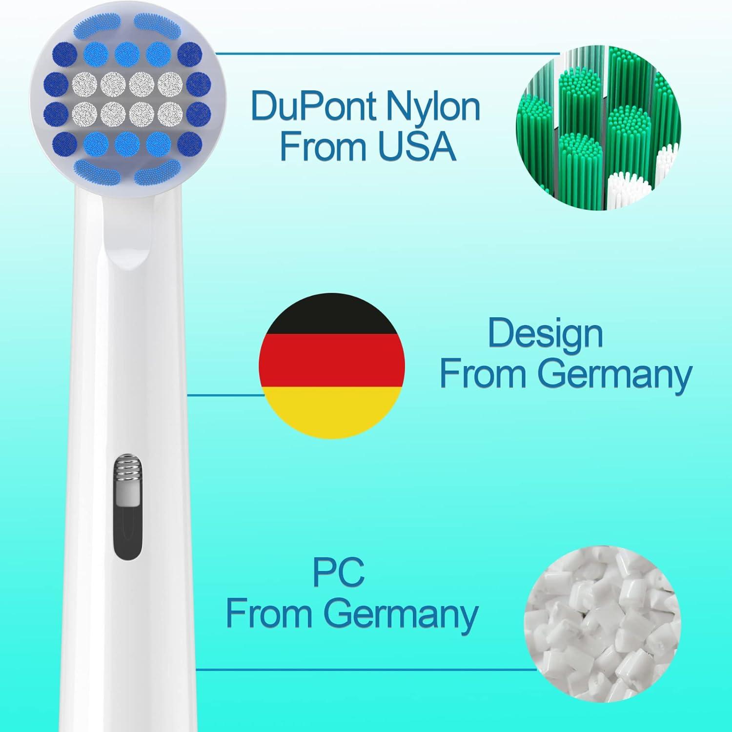Toothbrush Heads Compatible With Most Braun Oral B, 10 Pack - View #3