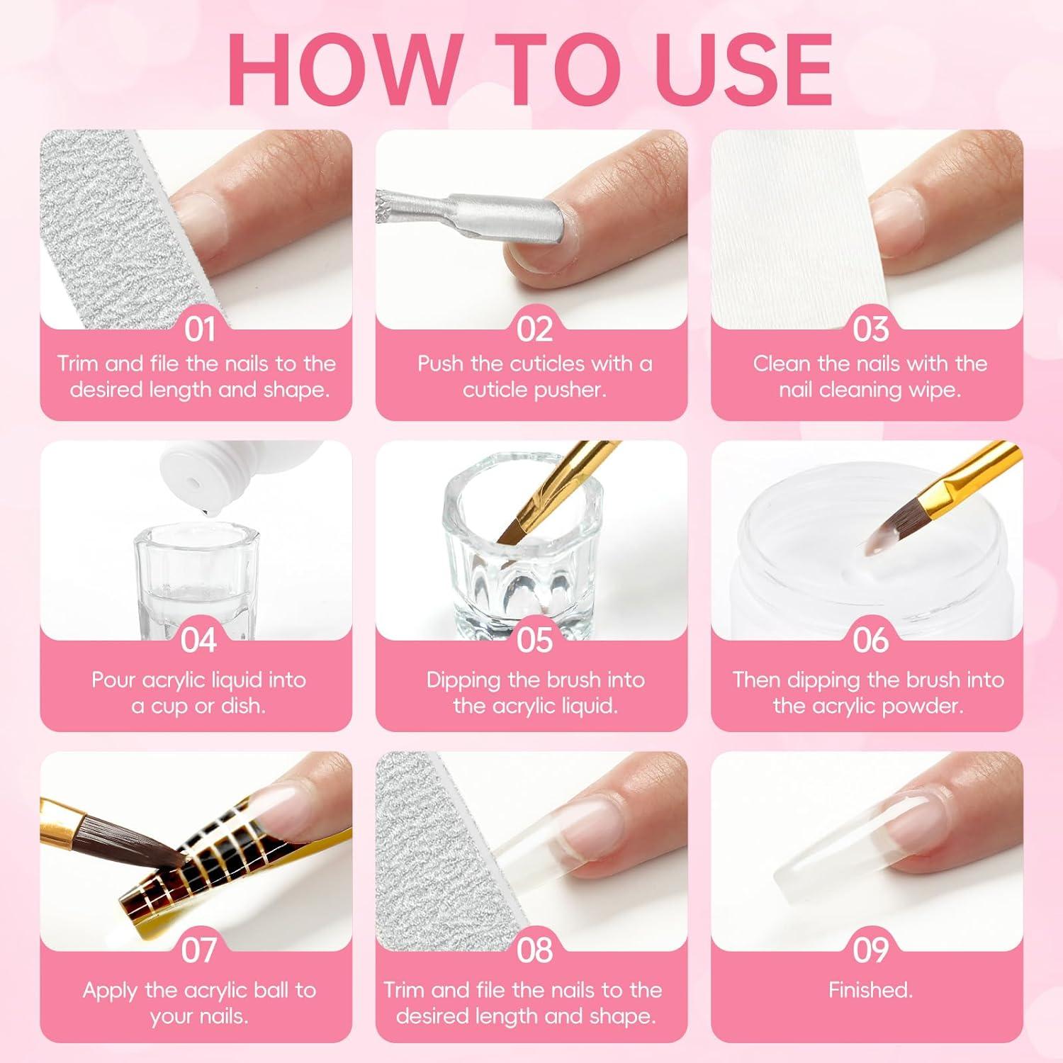 Acrylic Monomer 120Ml Acrylic Liquid Acrylic Liquid Monomer Beginners