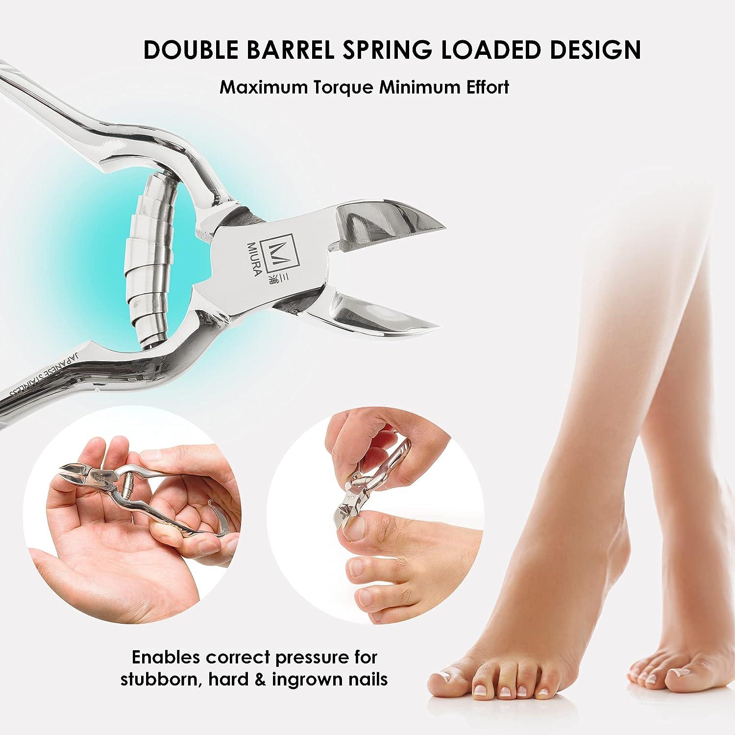 Toenail Clippers for Thick Nails, Toe Nail Clippers for Women, Long Handle  Effor