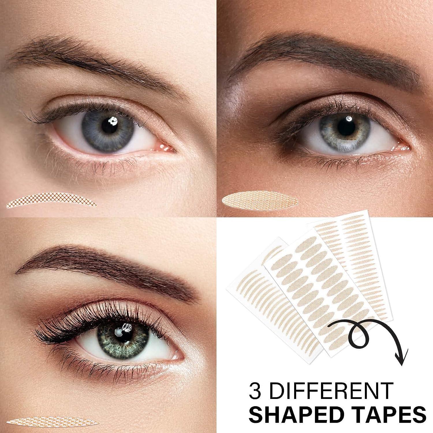 Eyelid Tape Eyelid Lifter Strips Invisible & Waterproof for Droopy Eyelids  & Hooded Eyelids & Single Eyelids & Uneven Mono Eyelids New Upgrade 600 PCS