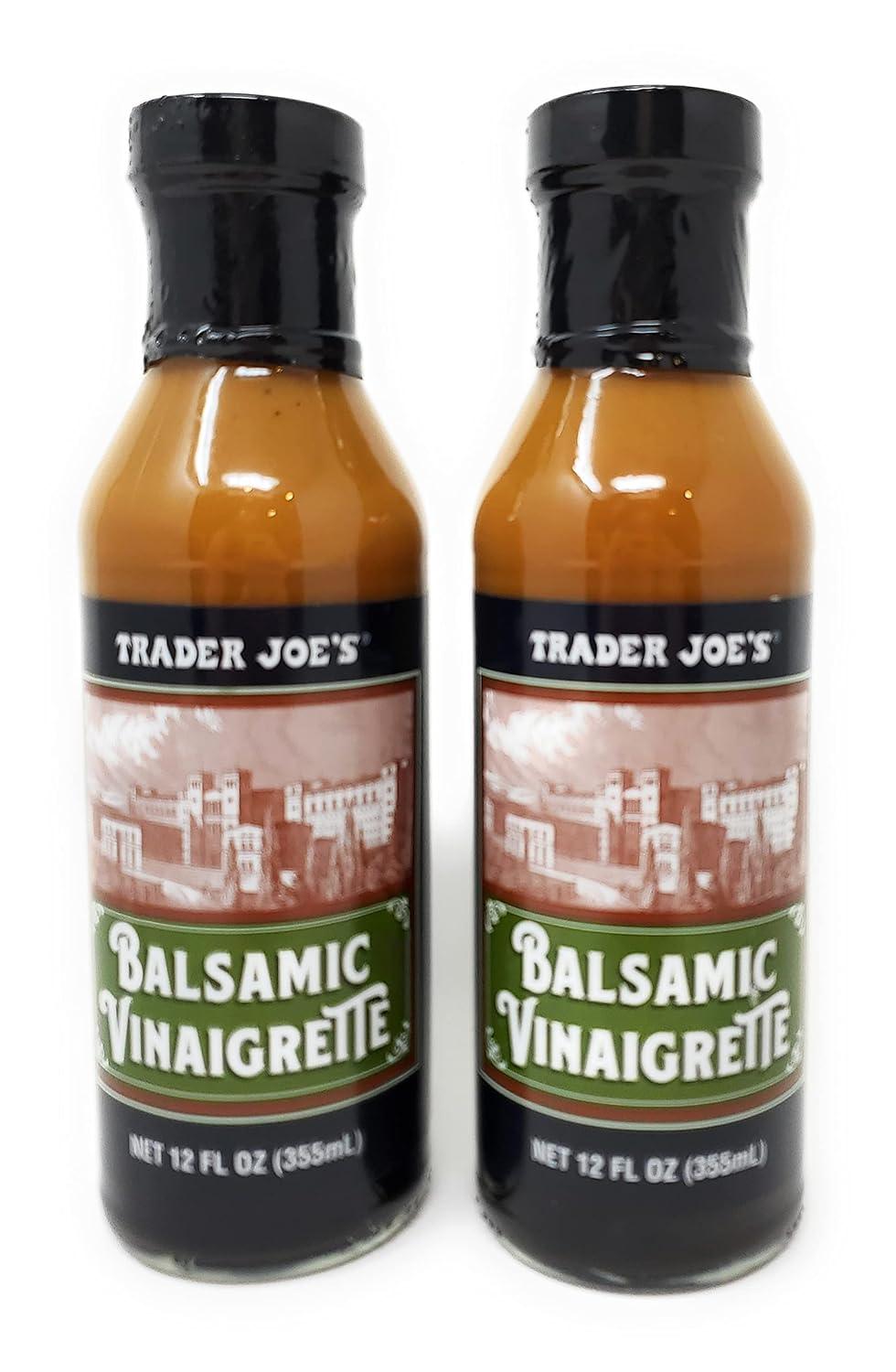 Trader Joe's Balsamic Vinaigrette 12 Fl. Oz (355ml) - 2 Pack | Buy Now with  Express International Delivery