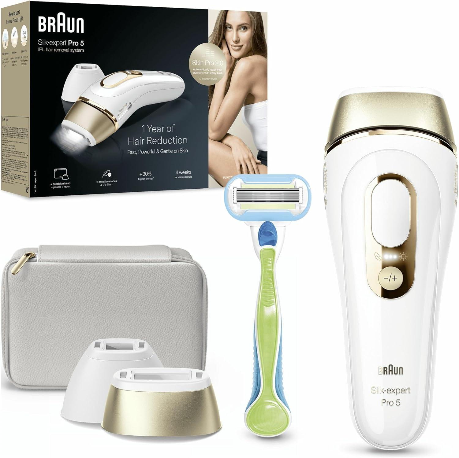 Buy Braun Silk-expert Pro IPL PL5152 Hair Remover Effective & Safe