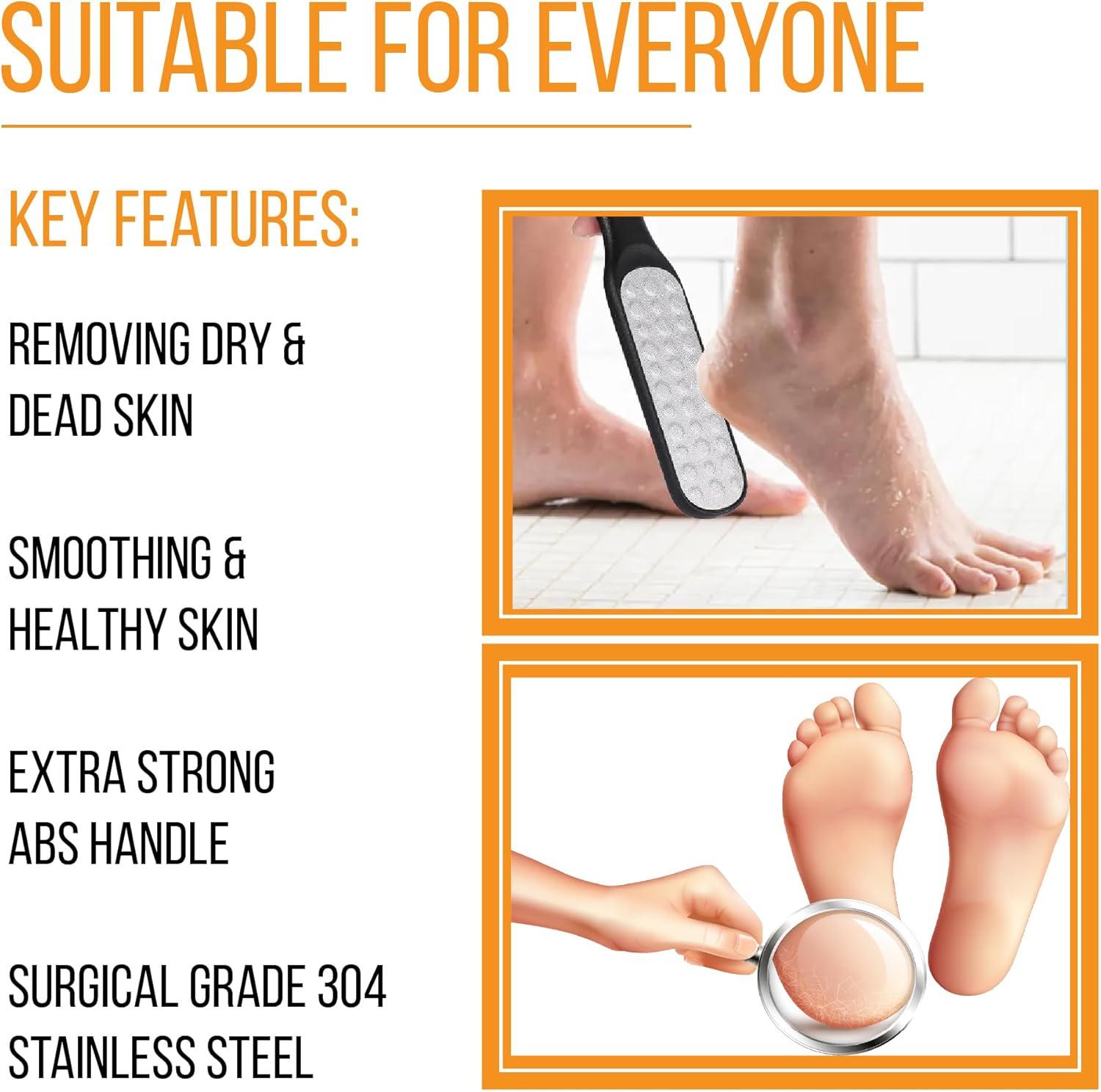 WellieSTR 10 Pack Double Sided Pedicure Foot File Hard Skin Reover - View #7