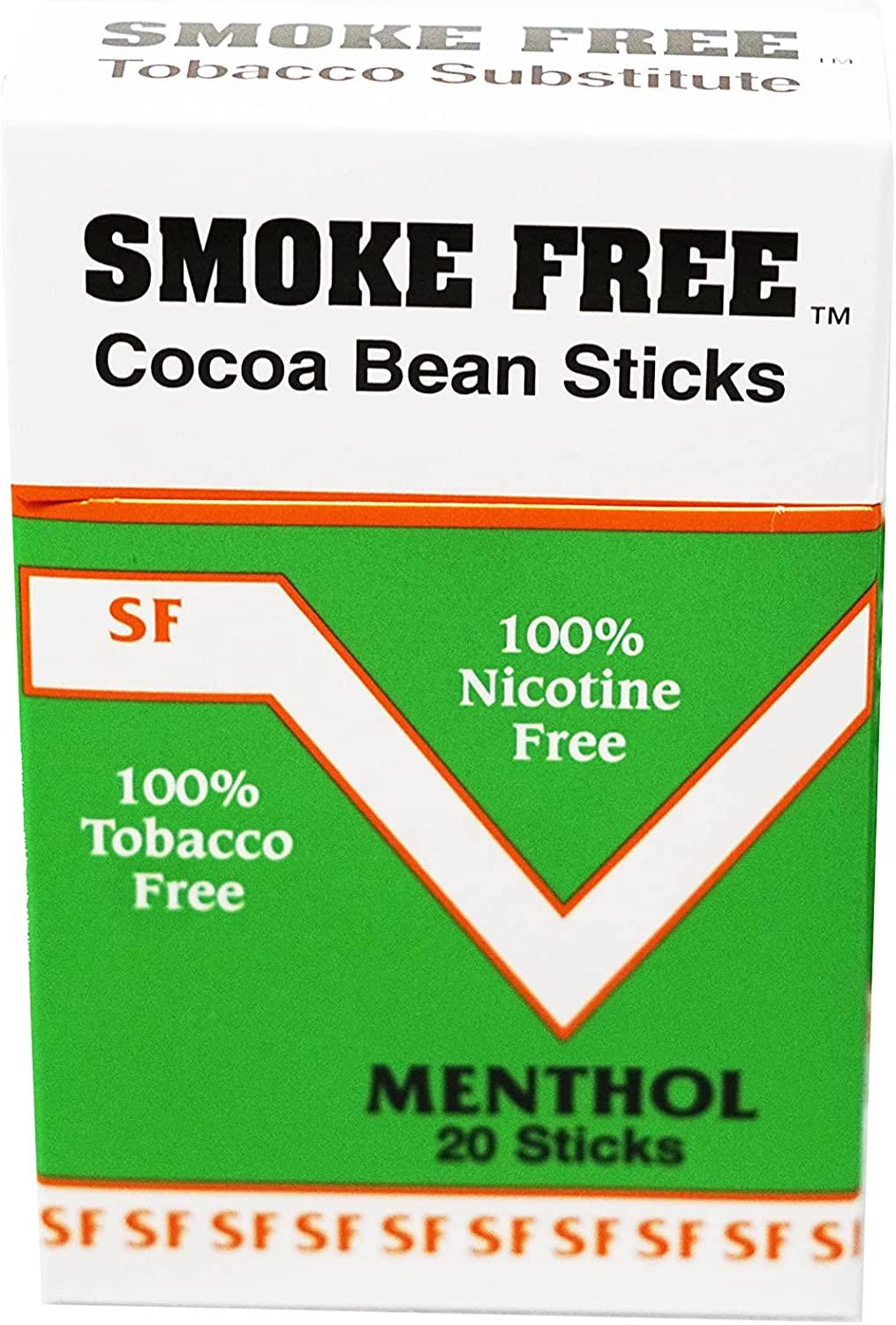 smoke free cocoa bean cigarettes 1 Pack 100% Nicotine-Free Cocoa Bean Sticks - Regular Flavor | Buy Now with  Express International Delivery
