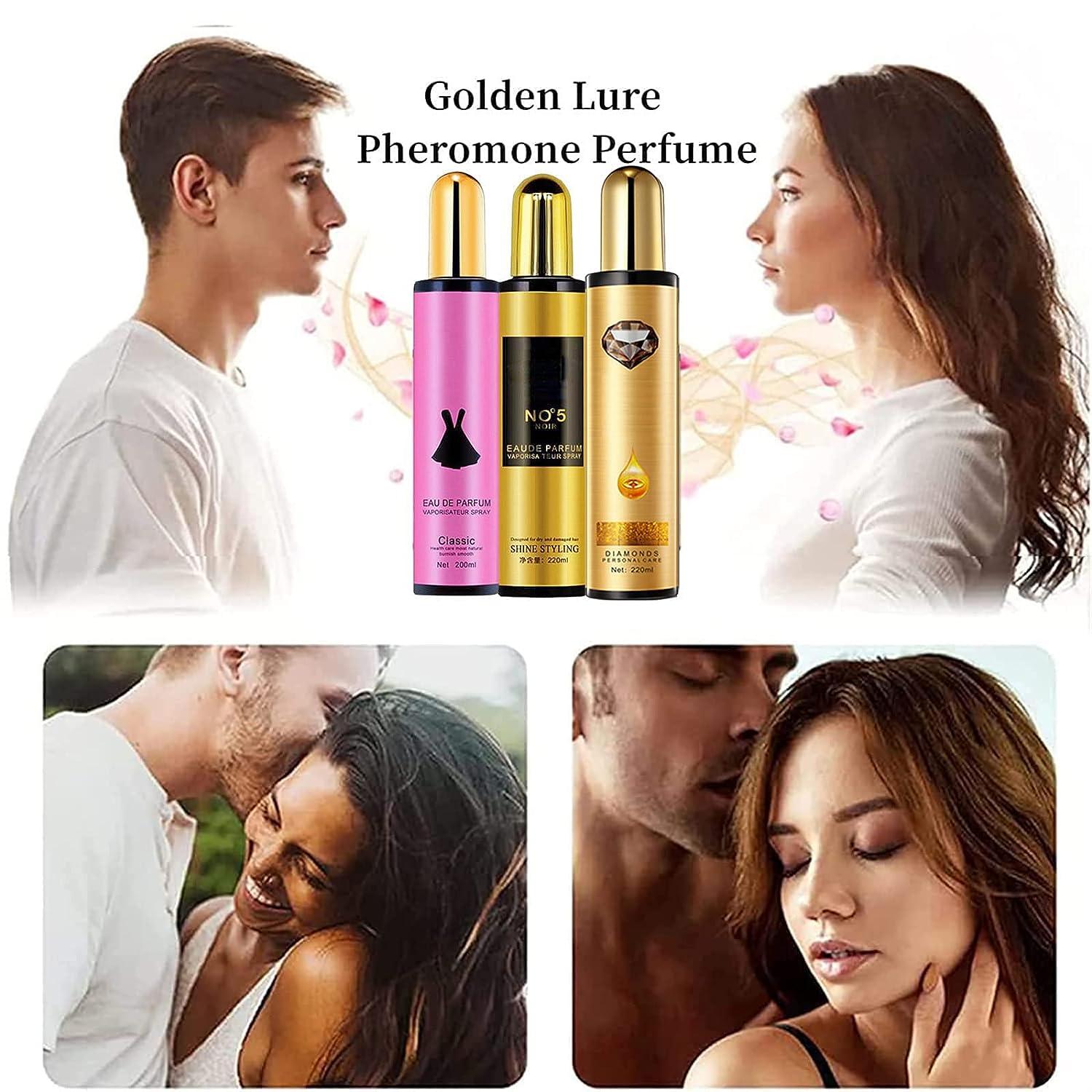 2023 New Perfume de feromonas Golden Lure.50ml Romantic Pheromones