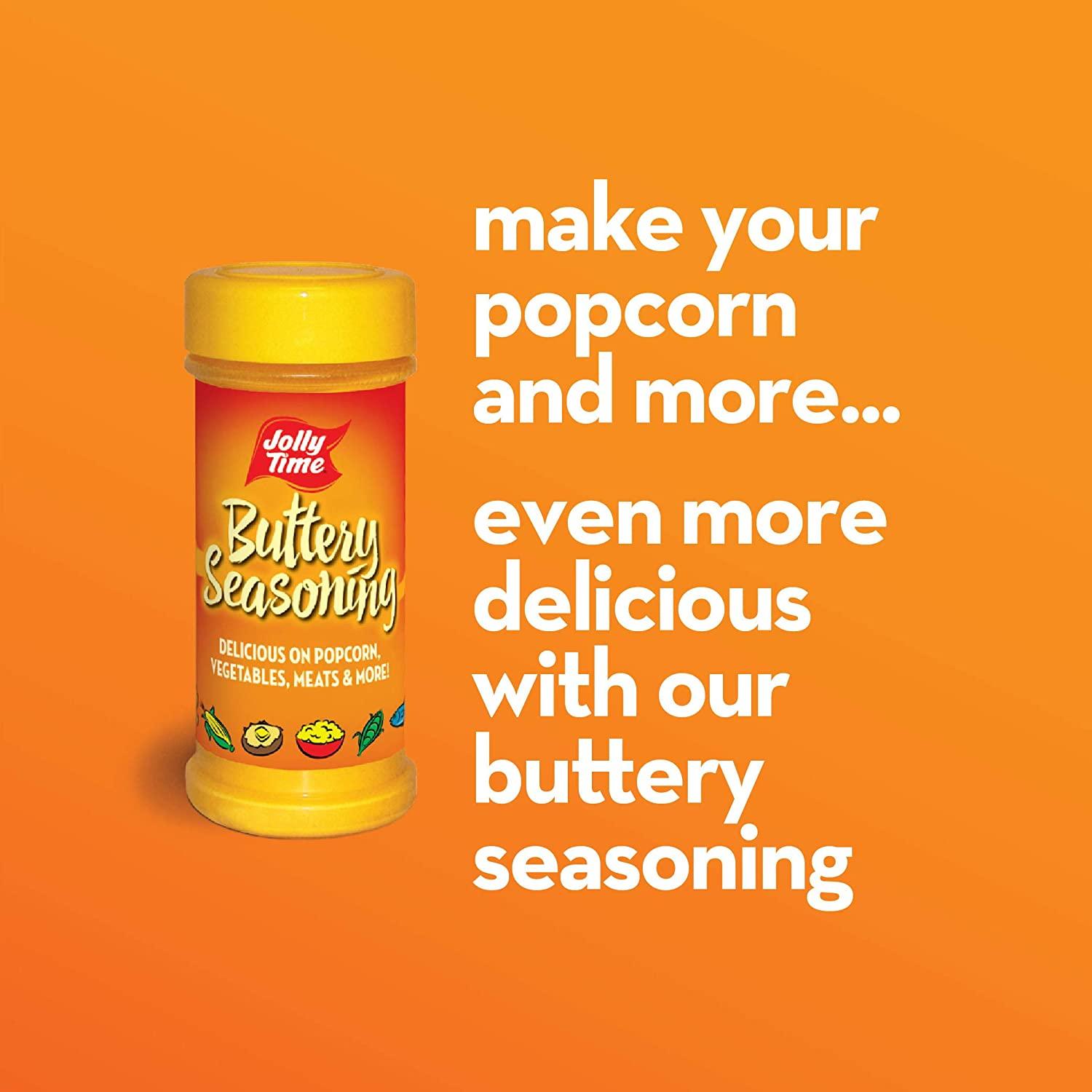 Jolly Time Popcorn Seasoning Salt Movie Theater Butter Powder Shaker