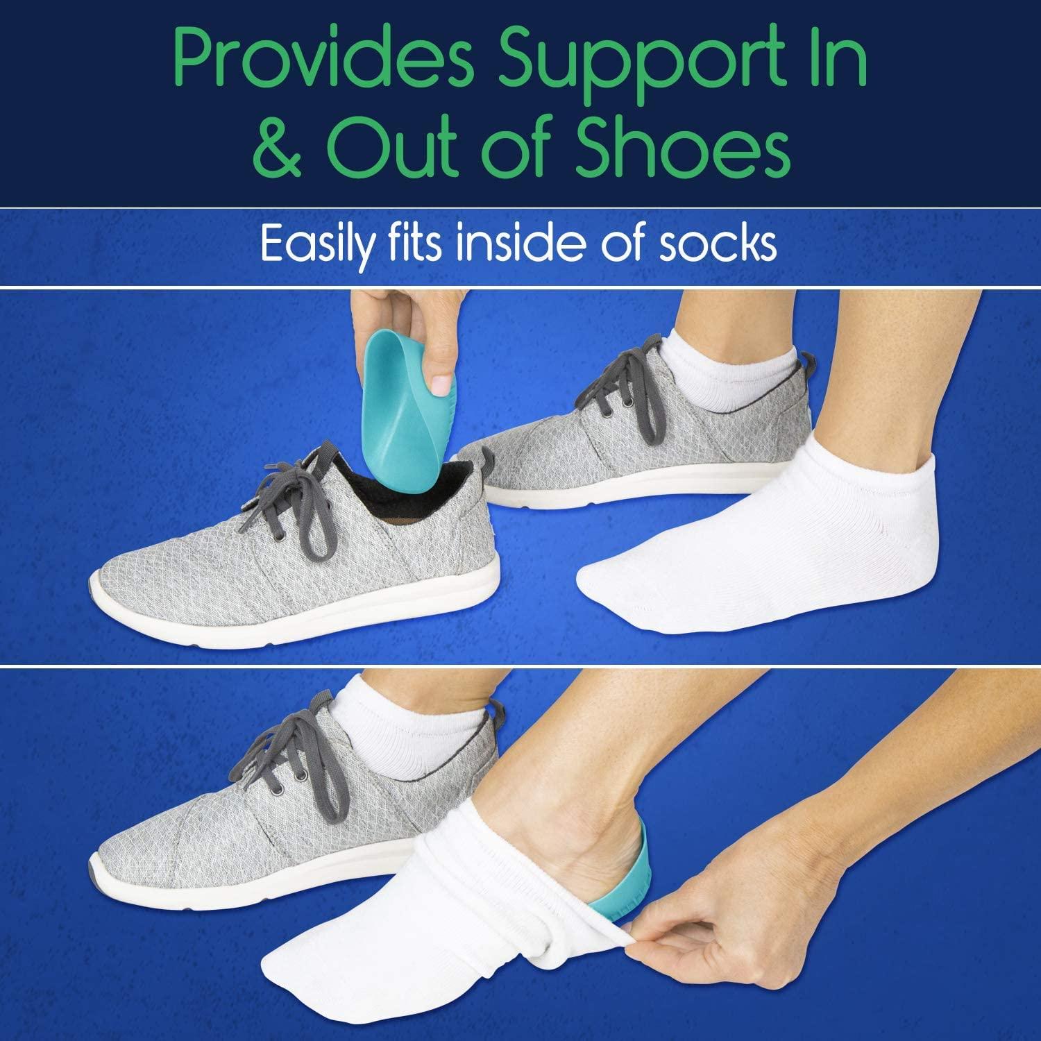 ViveSole Heel Cups Heavy Duty High Impact Insert for Severs Disease