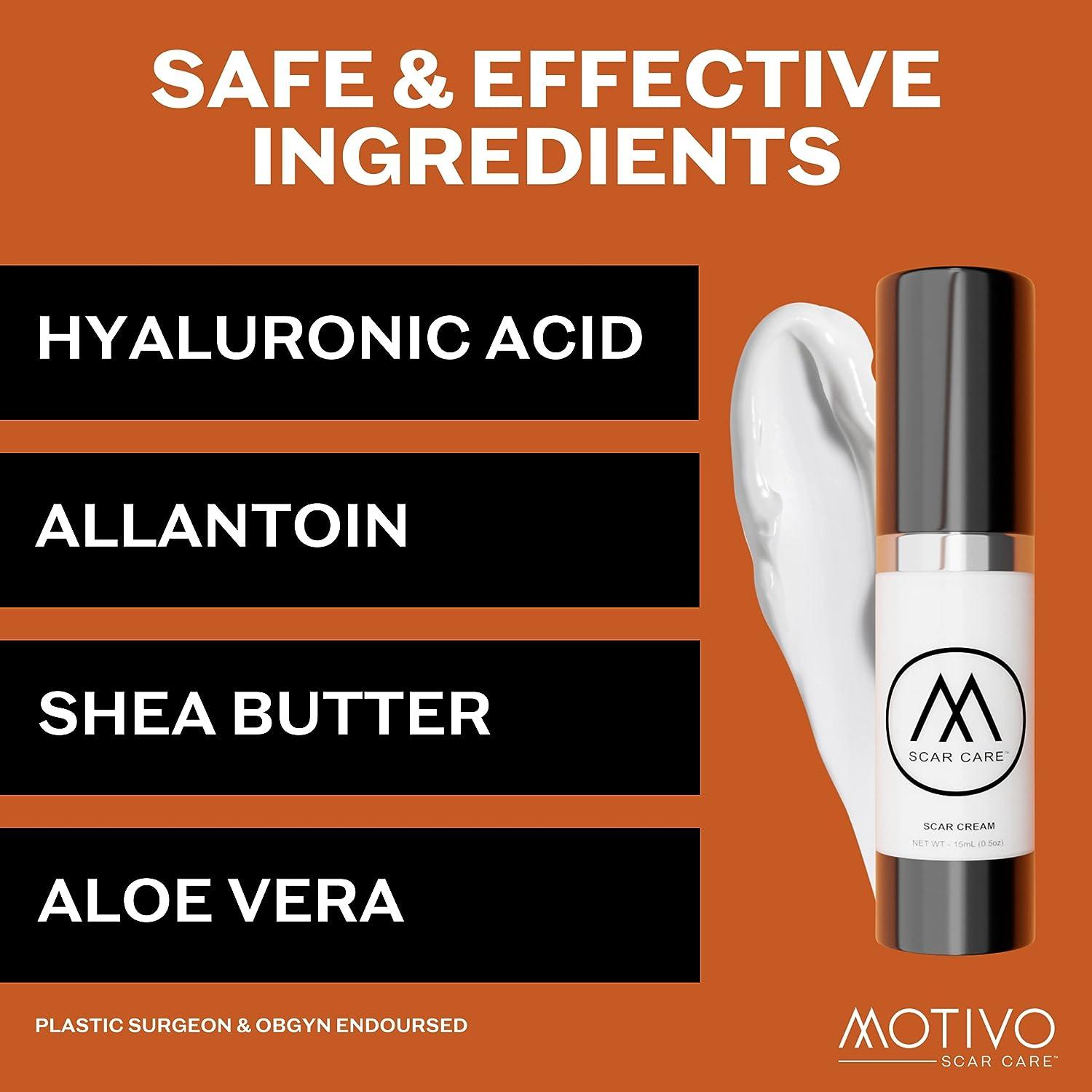 Motivo Scar Care Silicone Scar Cream 15ml I Scar Cream for Surgical