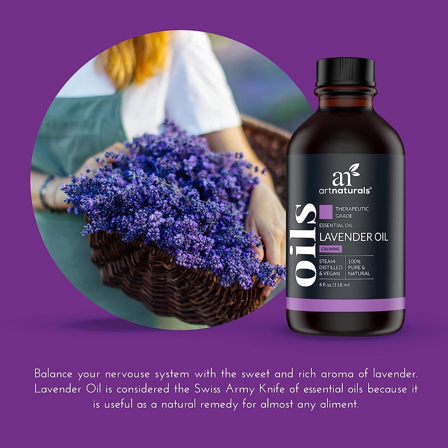 Therapeutic Grade Essential Oil Set - Calming Lavender, Rejuvenating O –  Earth Therapy
