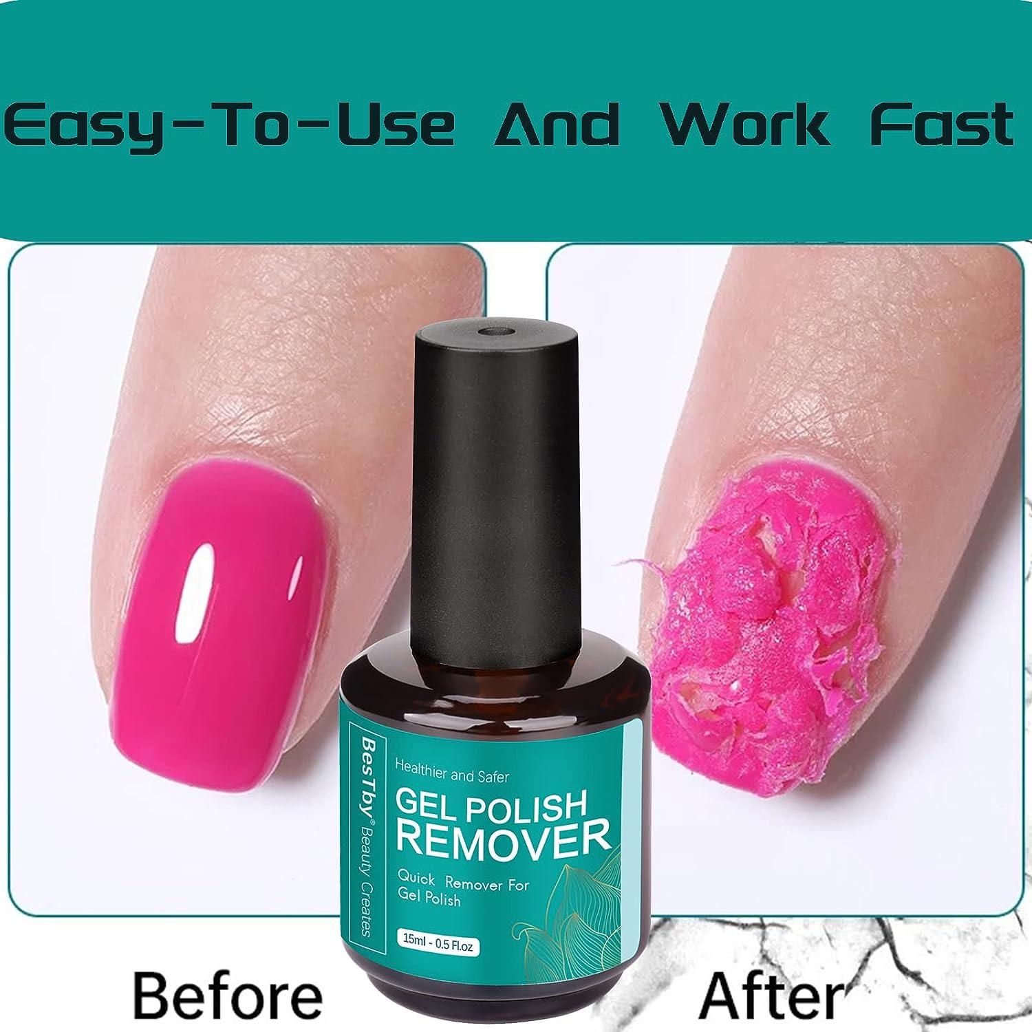 Gel nail outlet removal kit