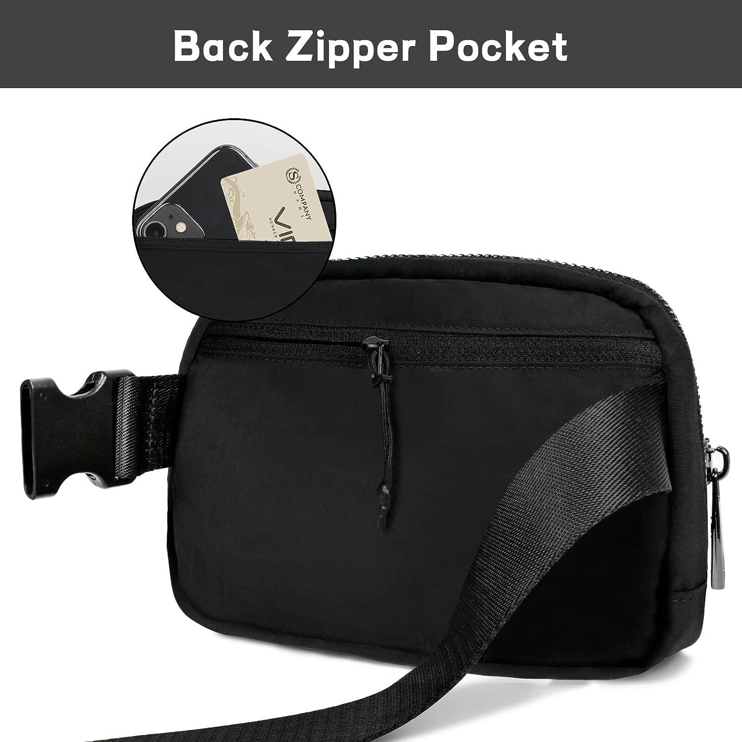 Fanny Packs for Women Men, Fashion Everywhere Belt Bag Waterproof Waist  Pack Crossbody Bum Bag with Adjustable Strap for Travel Sports Running  Cycling
