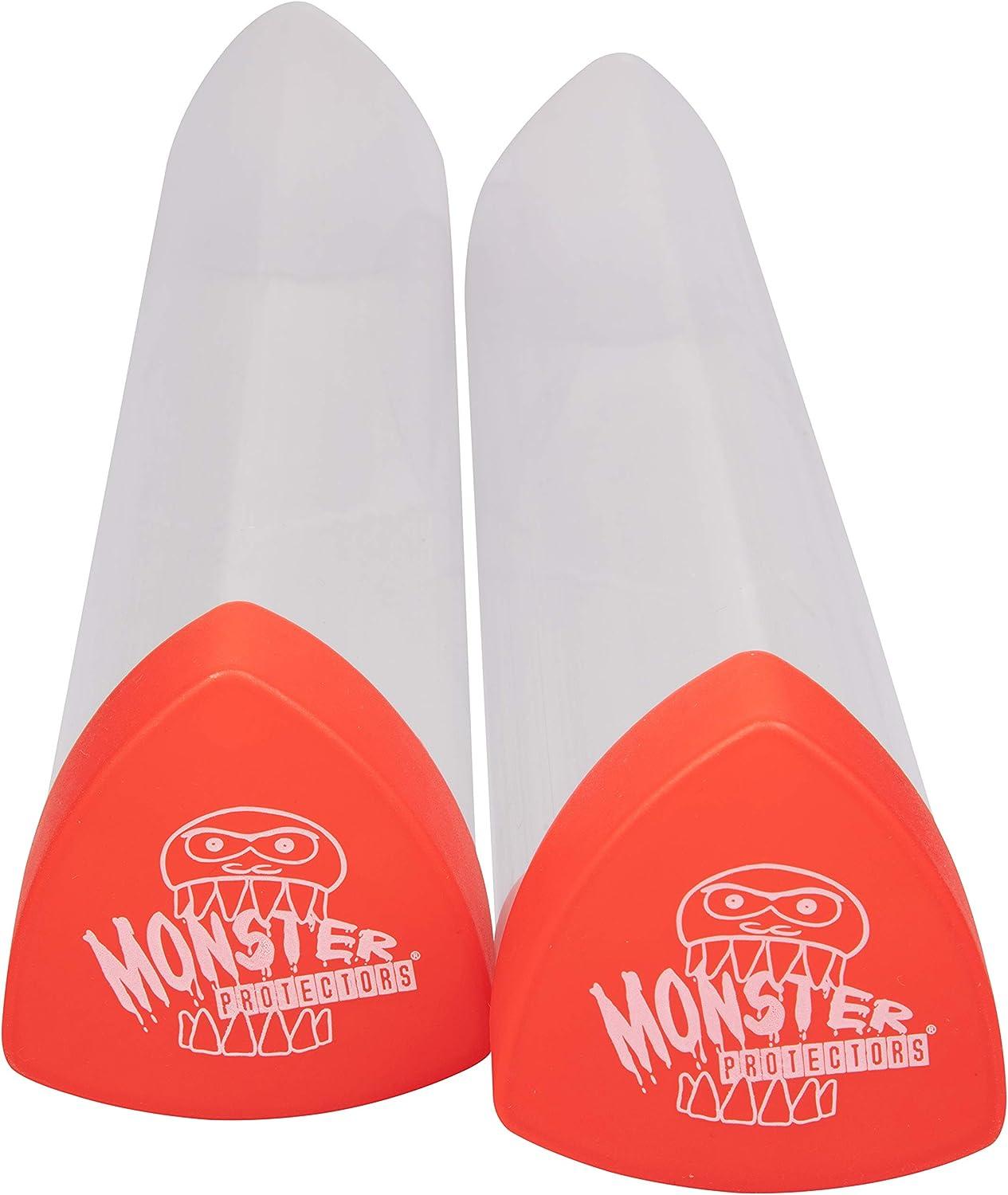 Monster Protectors Playmat Tube Prism-Shaped Play Mat Tube (Red)- Won't  Roll Off Surface