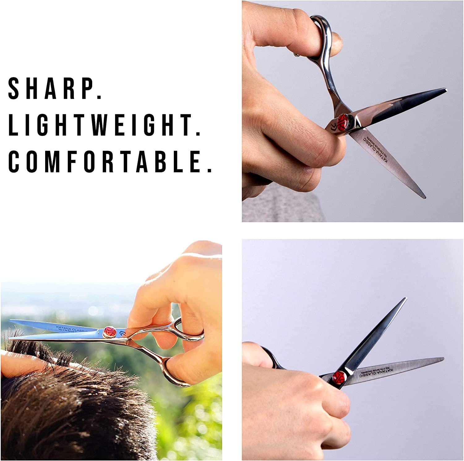 Tokko Katana Classic 6.5 Professional Razor Edge Hair Cutting Scissors ...