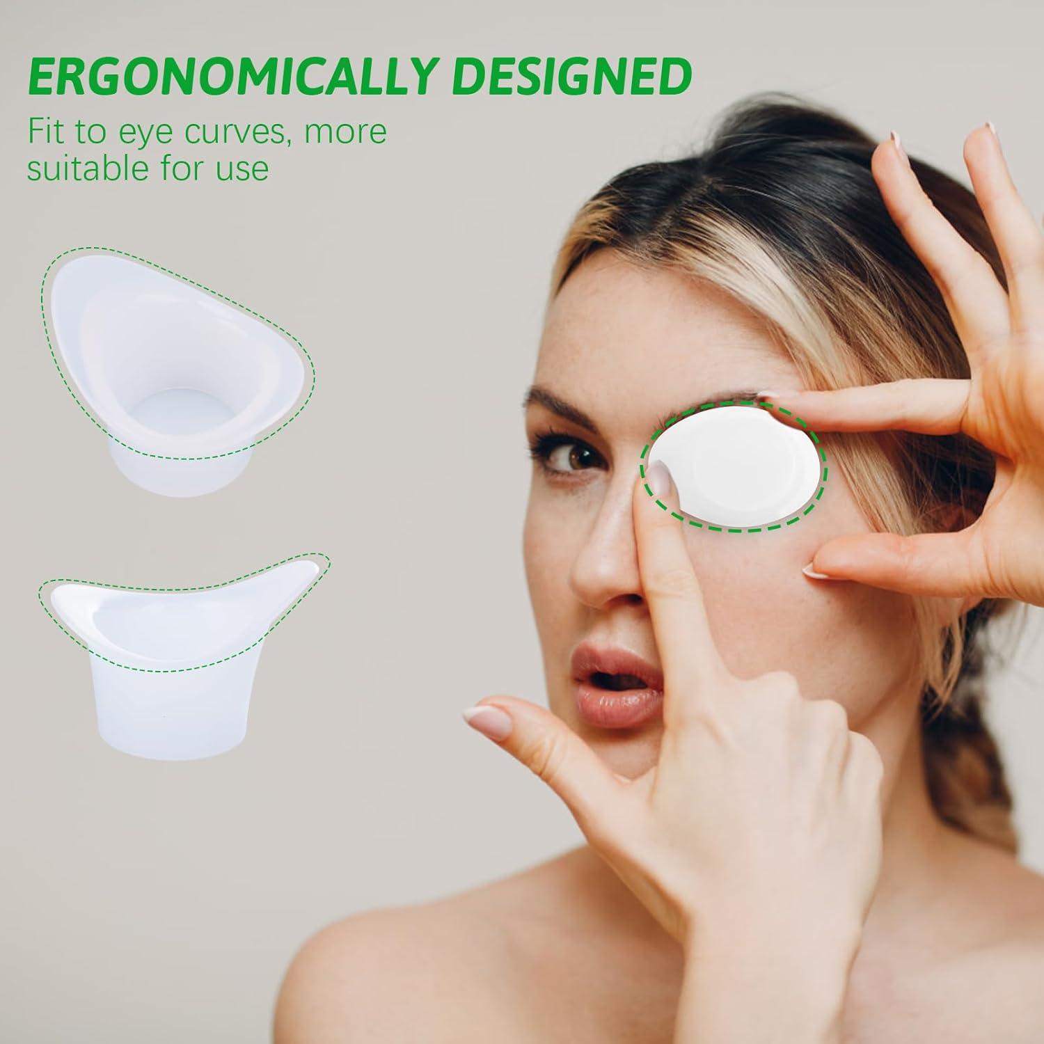 Eye Wash Cup Silicone Eye Bath Cup Non Sterile Eye Flush Cups Silicone Eye Wash Cup 8ml Non