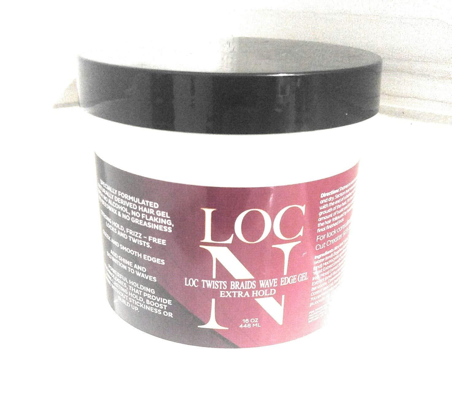 Loc N Gel Strong Hold Hair Gel for LongLasting Style